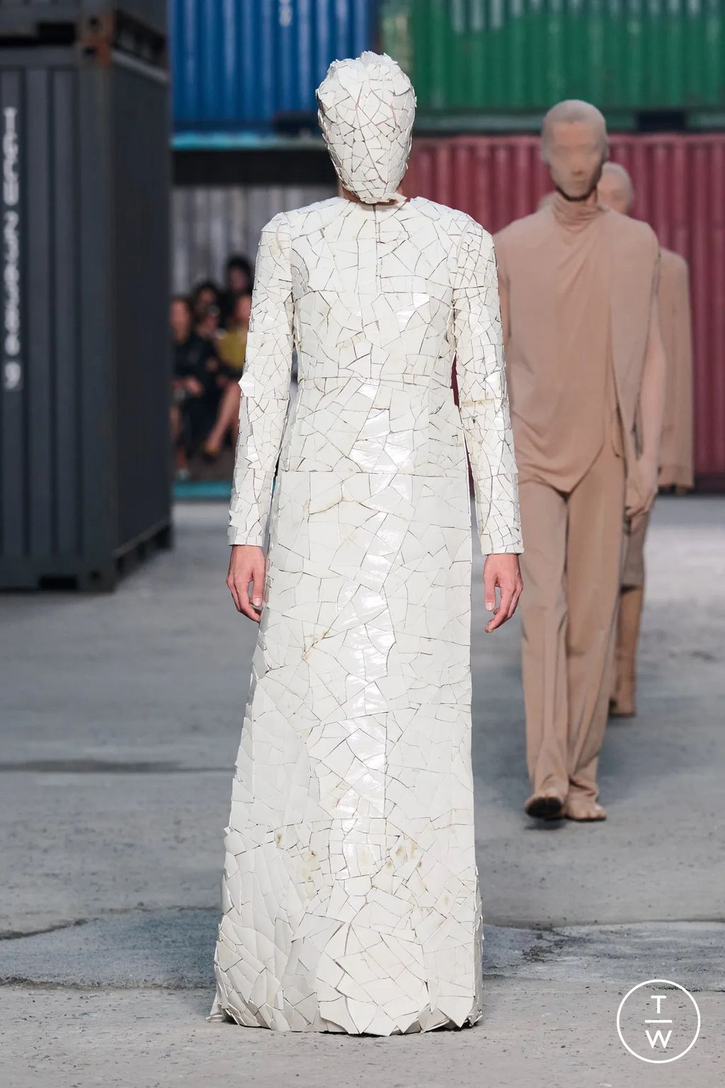 Fashion Week Paris Fall/Winter 2026 look 8 from the Maison Margiela collection womenswear