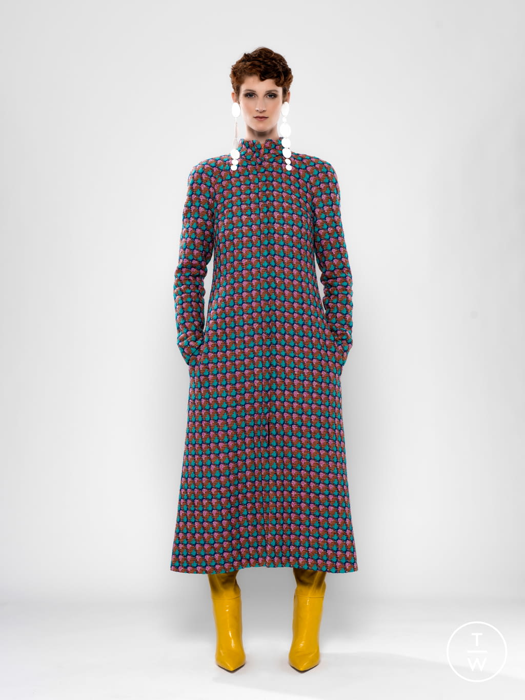 Fashion Week Paris Fall/Winter 2021 look 9 de la collection Imane Ayissi couture
