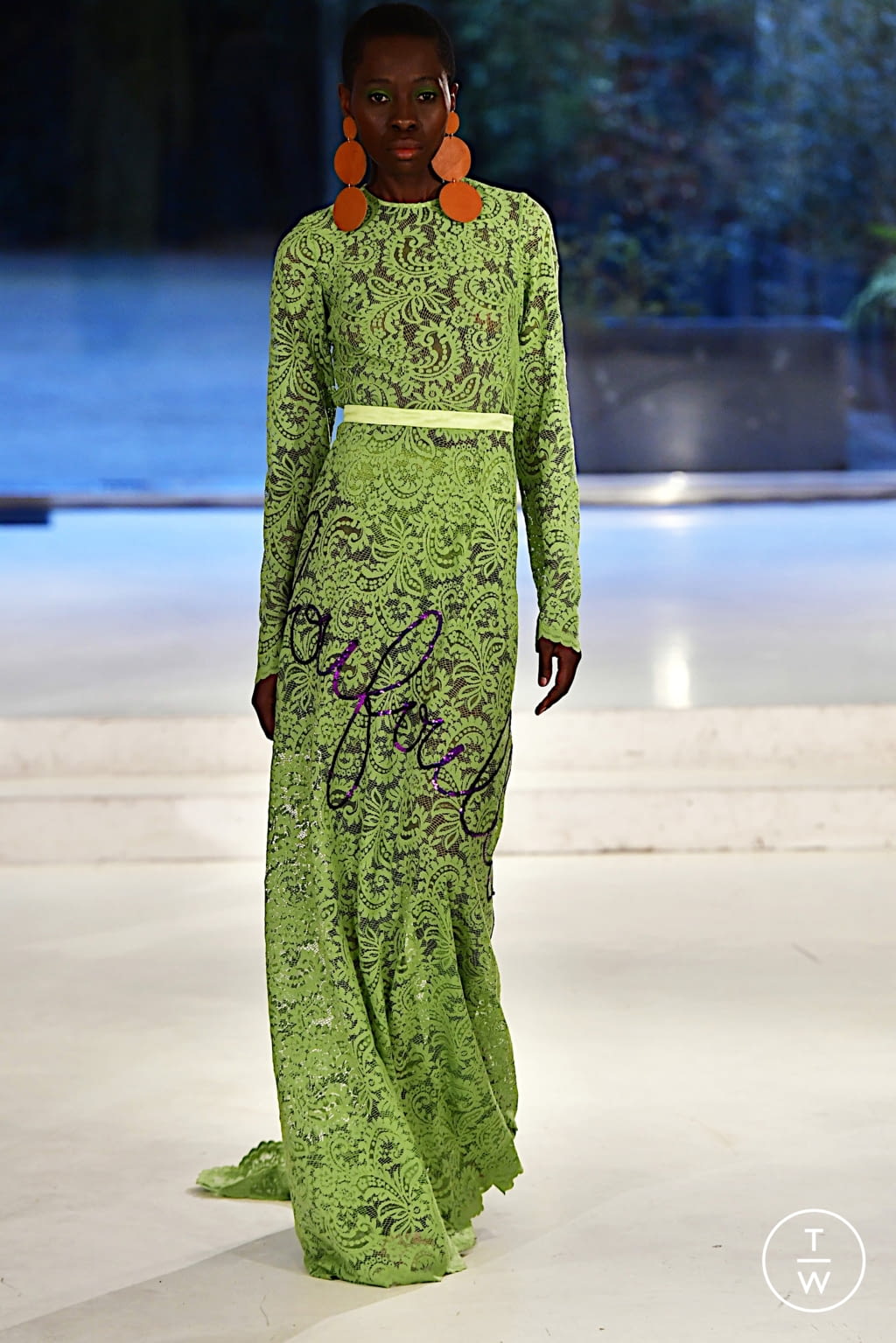 Fashion Week Paris Spring/Summer 2022 look 12 from the Imane Ayissi collection couture