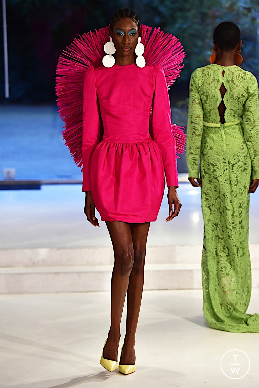 Fashion Week Paris Spring/Summer 2022 look 13 from the Imane Ayissi collection couture