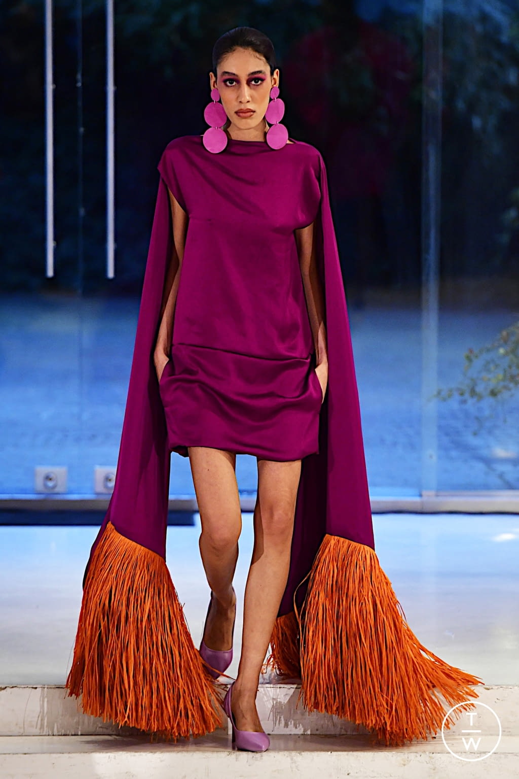 Fashion Week Paris Spring/Summer 2022 look 14 from the Imane Ayissi collection couture