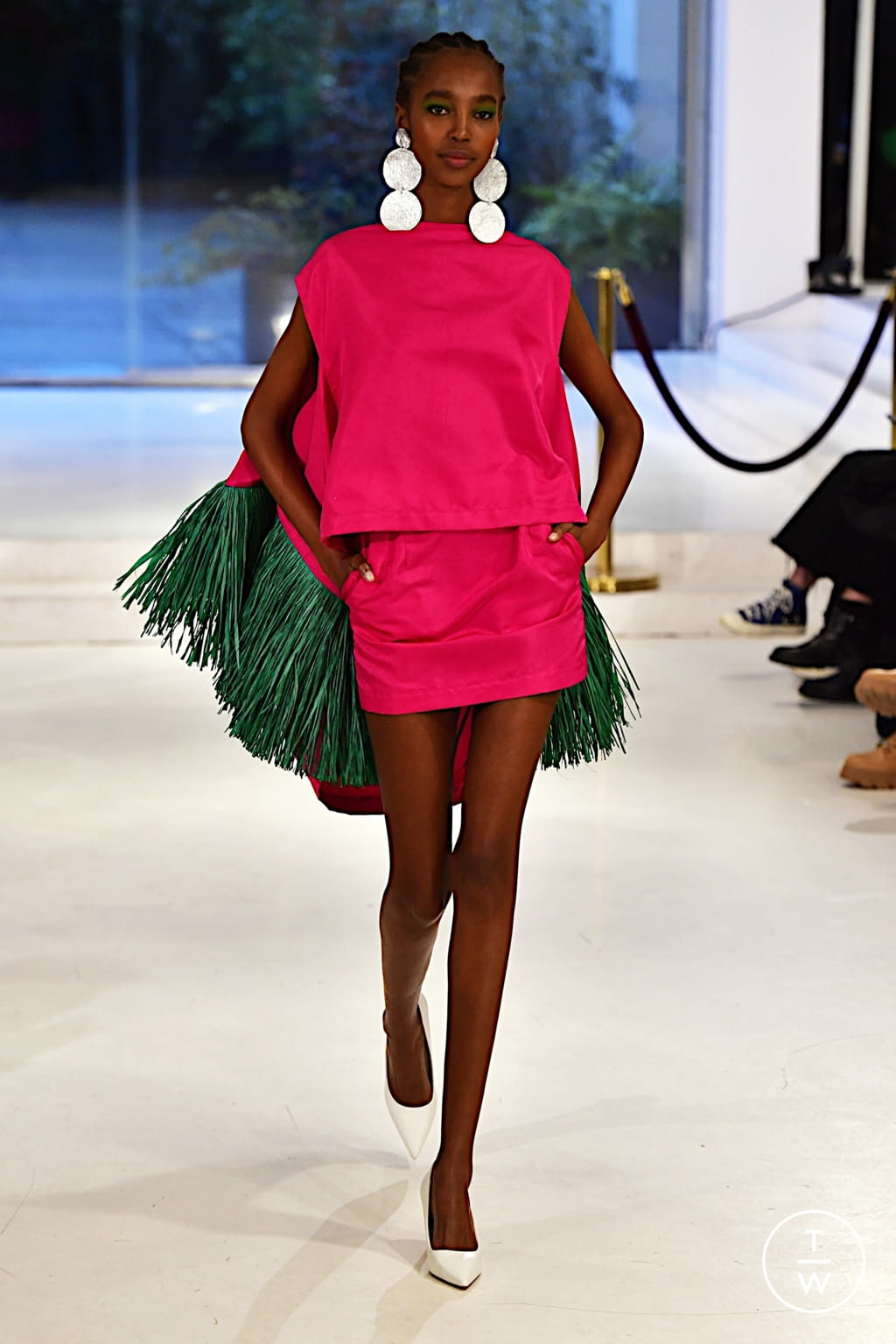 Fashion Week Paris Spring/Summer 2022 look 16 from the Imane Ayissi collection couture