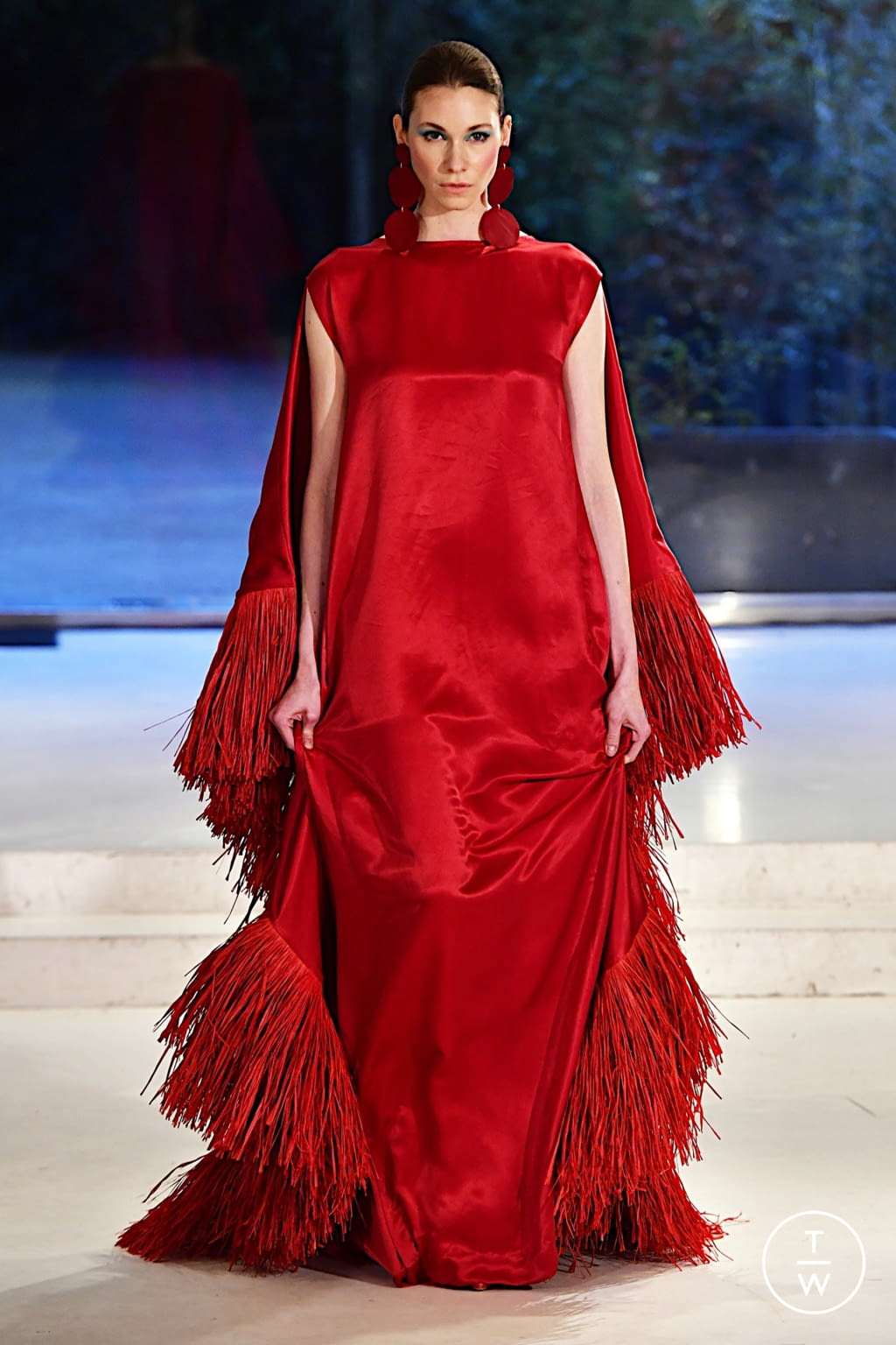 Fashion Week Paris Spring/Summer 2022 look 20 from the Imane Ayissi collection couture