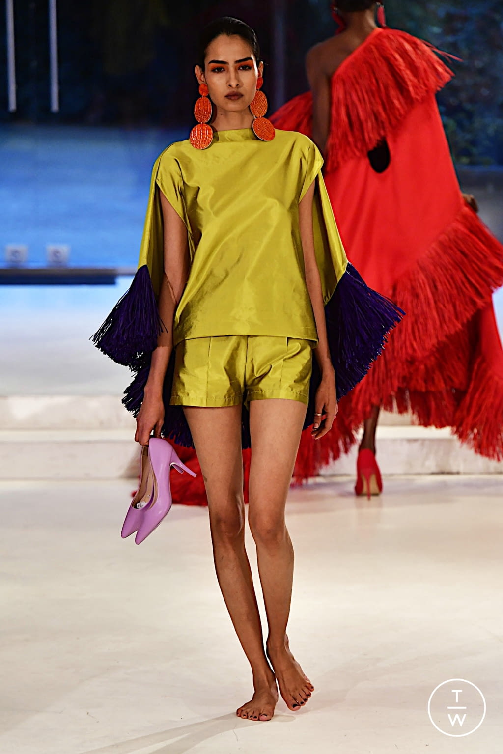 Fashion Week Paris Spring/Summer 2022 look 22 from the Imane Ayissi collection couture