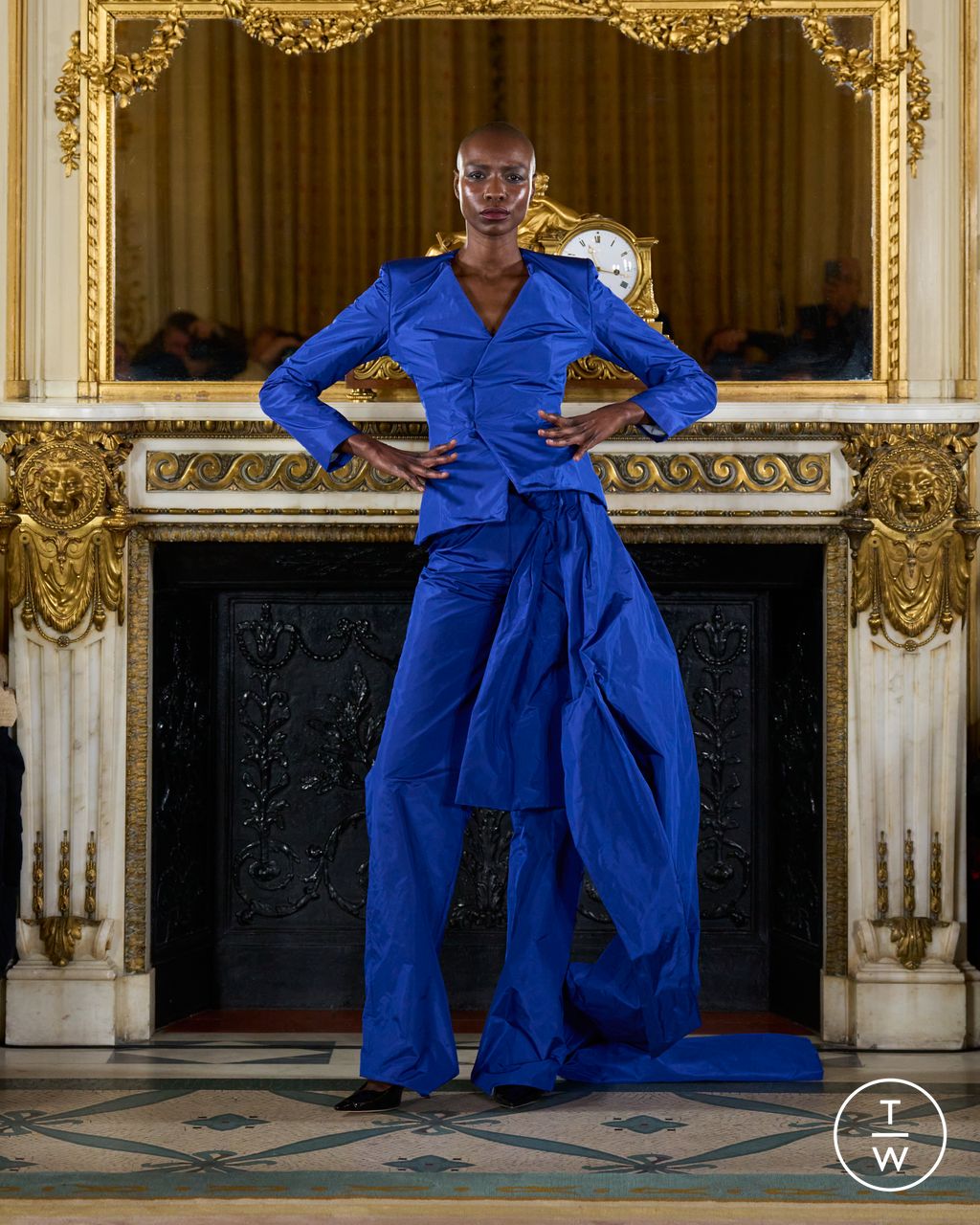 Fashion Week Paris Spring/Summer 2026 look 1 from the Imane Ayissi collection couture