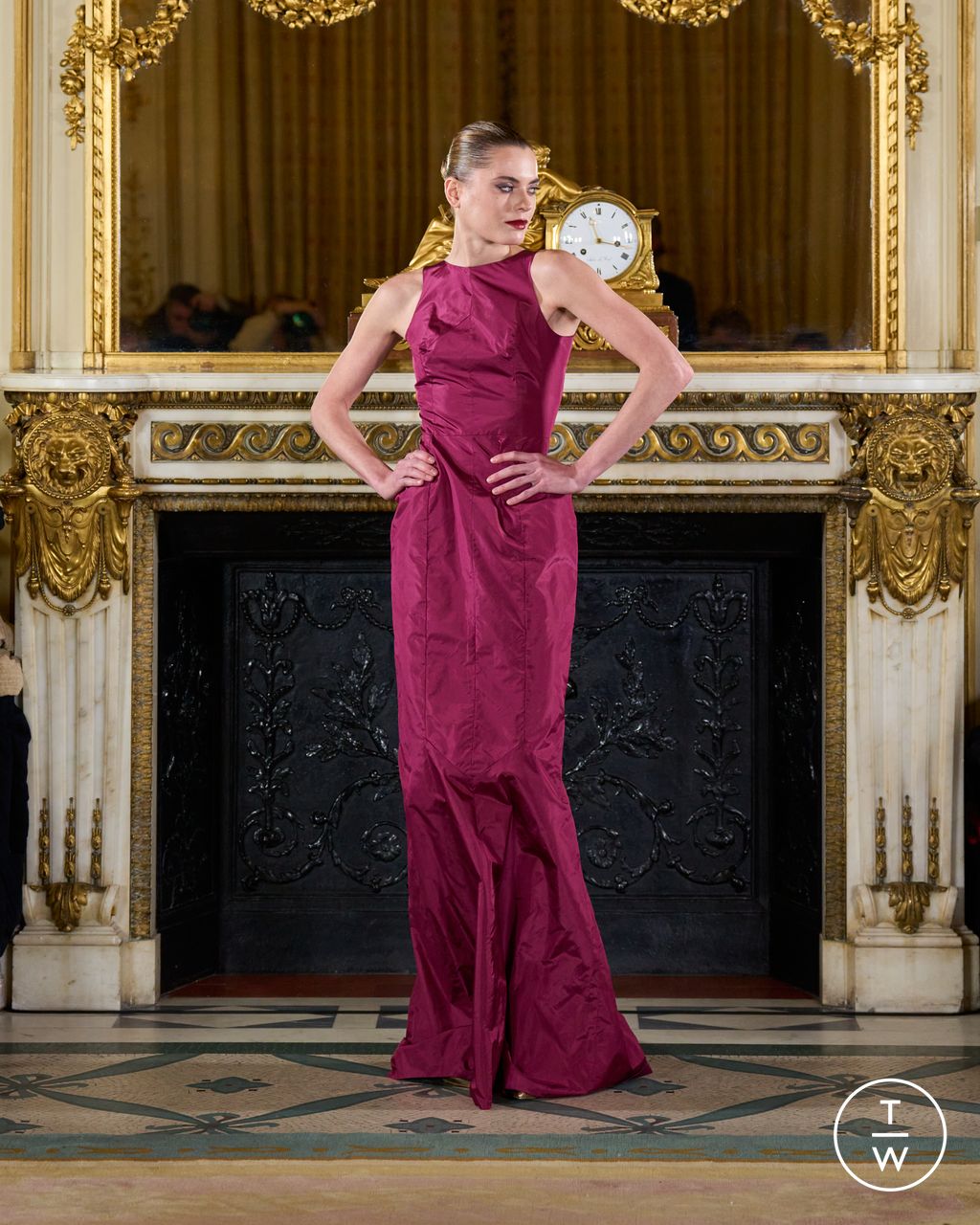 Fashion Week Paris Spring/Summer 2026 look 9 from the Imane Ayissi collection couture