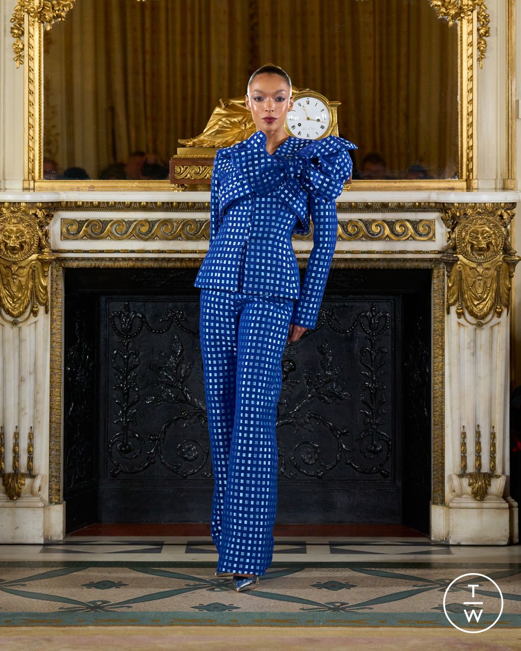 Fashion Week Paris Spring/Summer 2026 look 12 from the Imane Ayissi collection couture