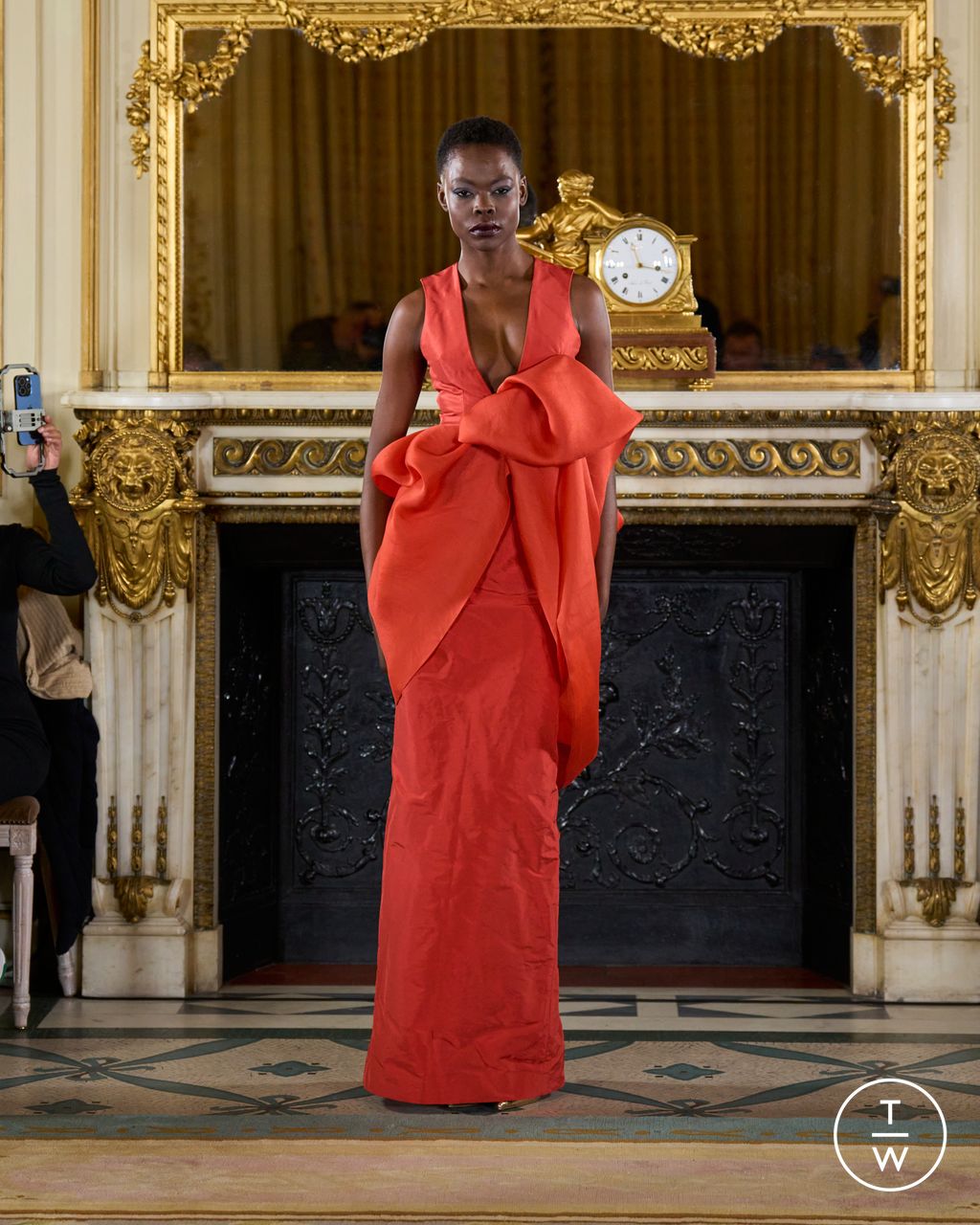 Fashion Week Paris Spring/Summer 2026 look 18 from the Imane Ayissi collection couture