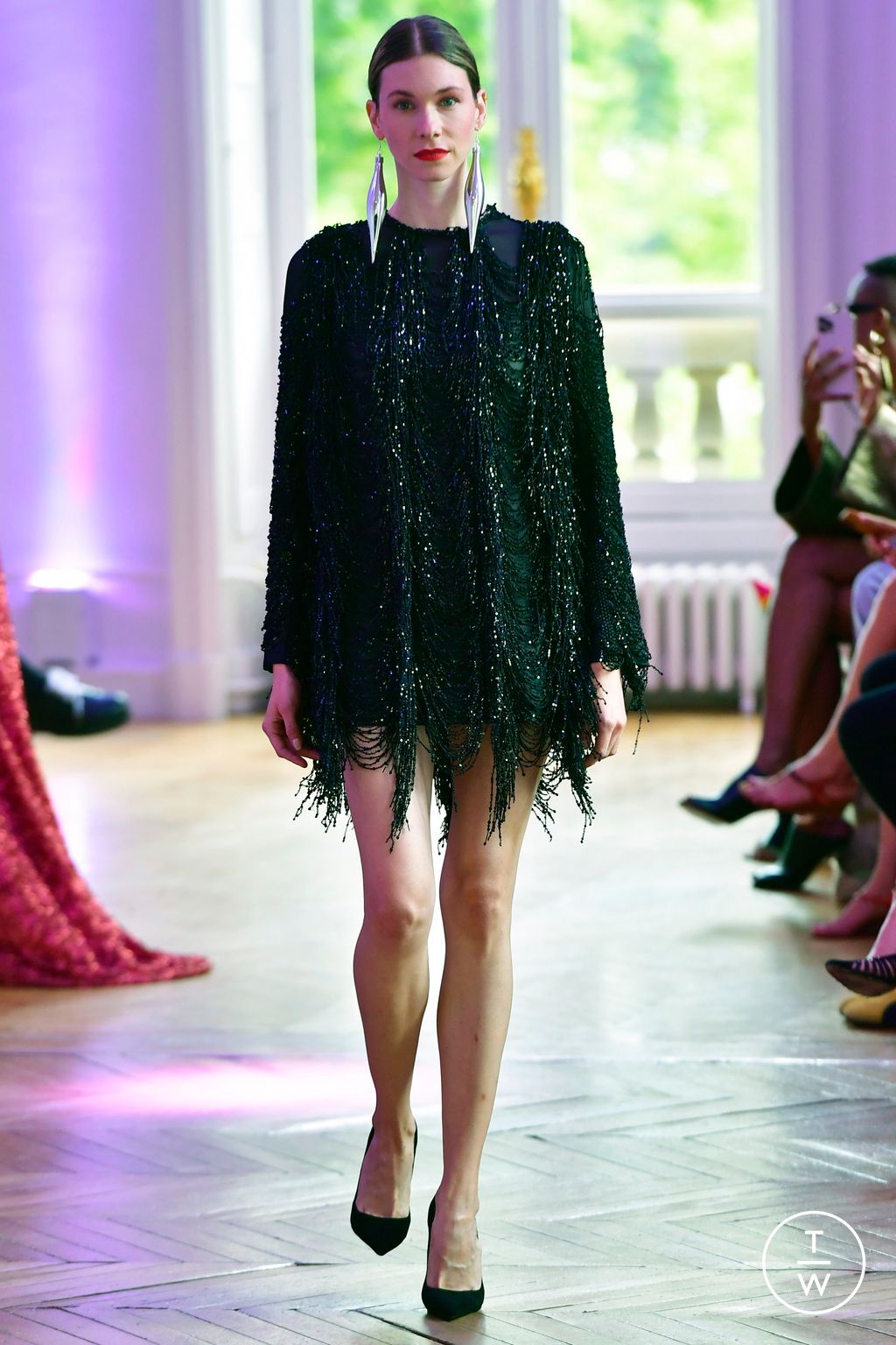 Fashion Week Paris Fall/Winter 2022 look 17 de la collection Imane Ayissi couture