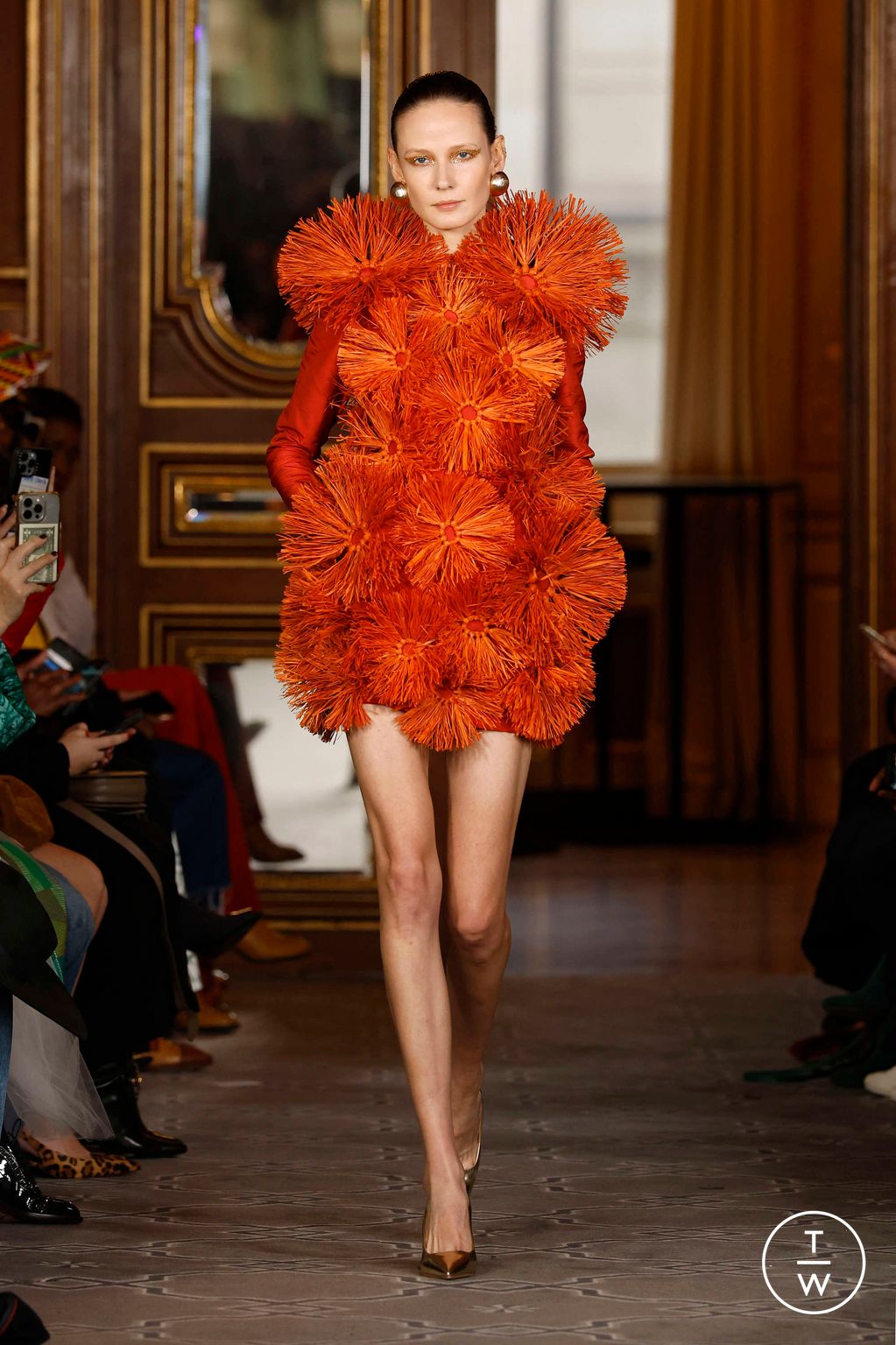 Fashion Week Paris Spring/Summer 2025 look 3 from the Imane Ayissi collection couture