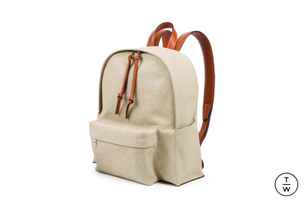 Fashion Week Paris Fall/Winter 2017 look 4 from the Loewe collection menswear accessories