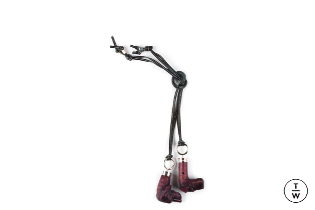 Fashion Week Paris Fall/Winter 2017 look 23 from the Loewe collection menswear accessories