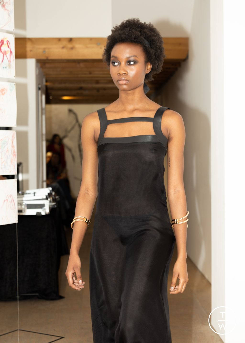 Fashion Week London Spring/Summer 2024 look 3 from the Adrianne Weber collection womenswear