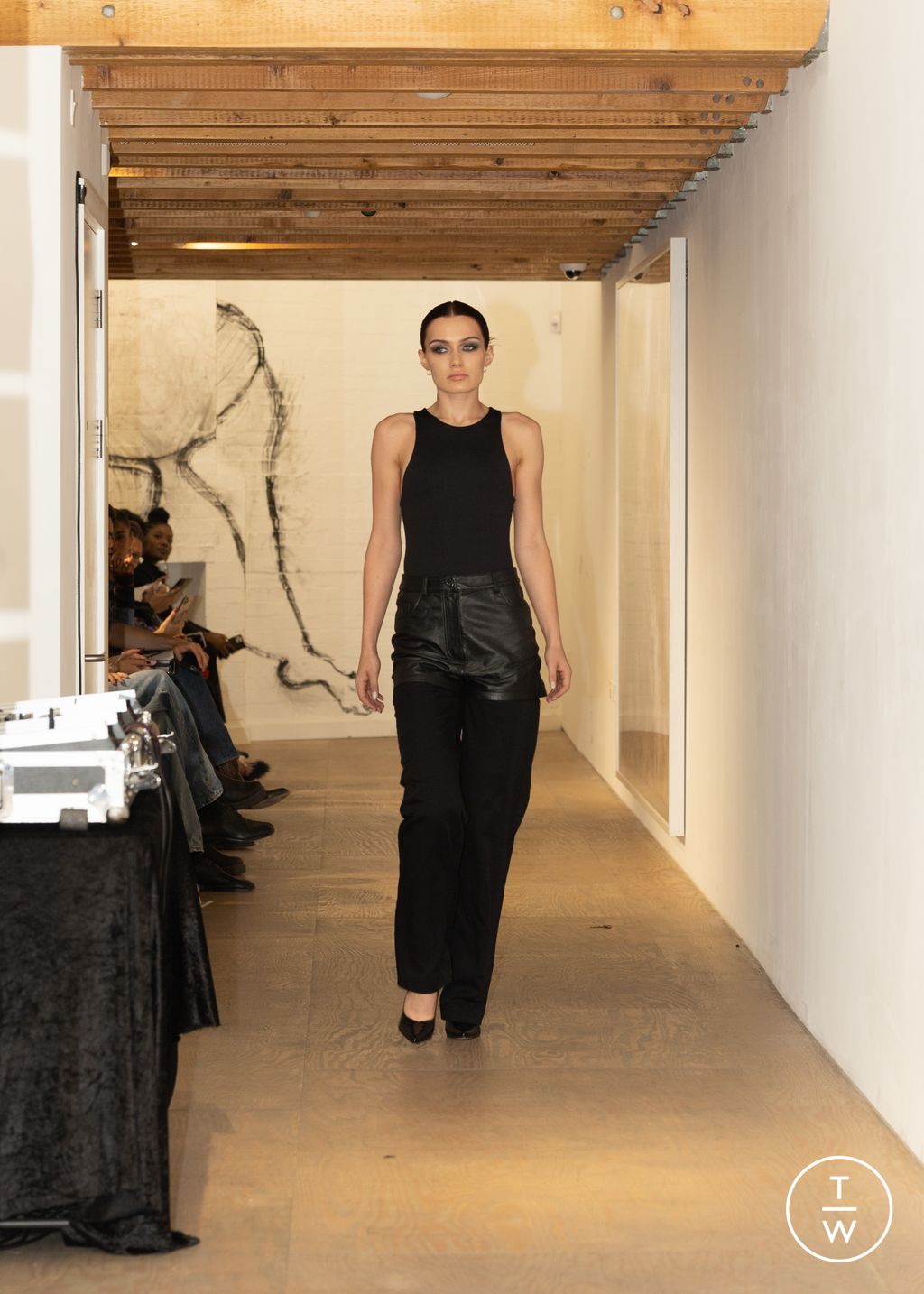 Fashion Week London Spring/Summer 2024 look 5 from the Adrianne Weber collection womenswear