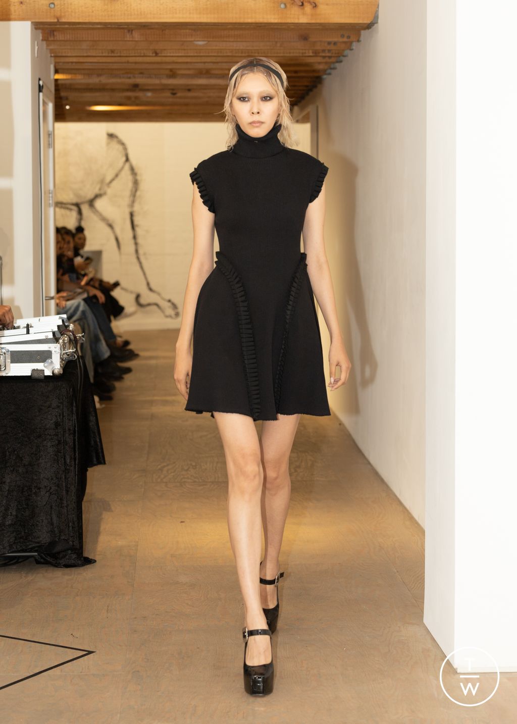 Fashion Week London Spring/Summer 2024 look 6 from the Adrianne Weber collection womenswear