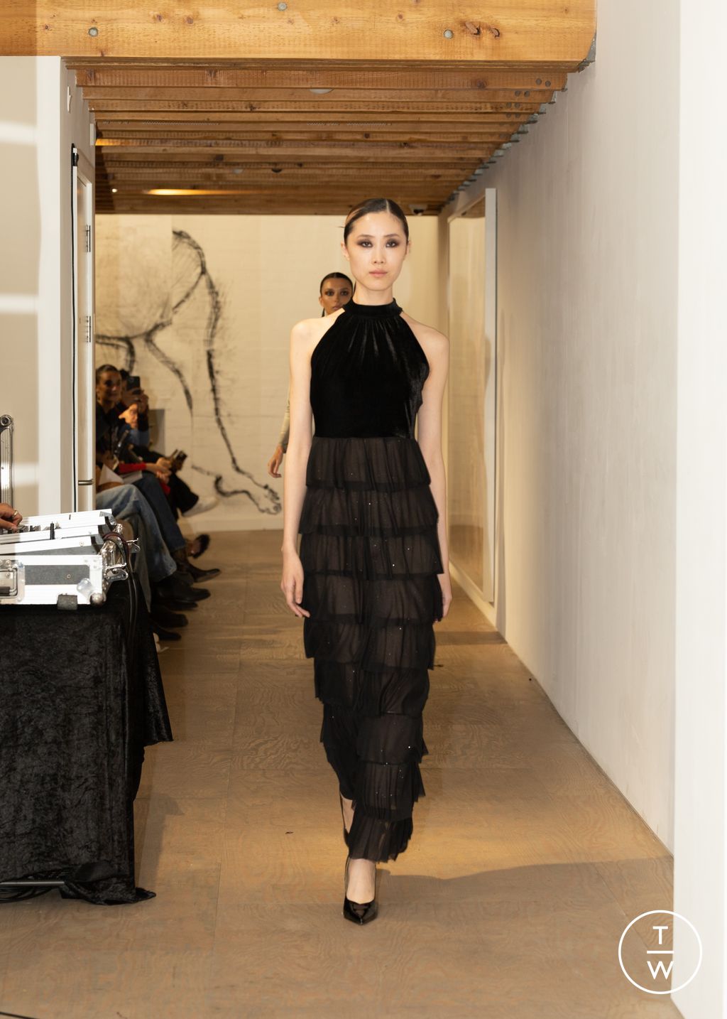 Fashion Week London Spring/Summer 2024 look 8 de la collection Adrianne Weber womenswear