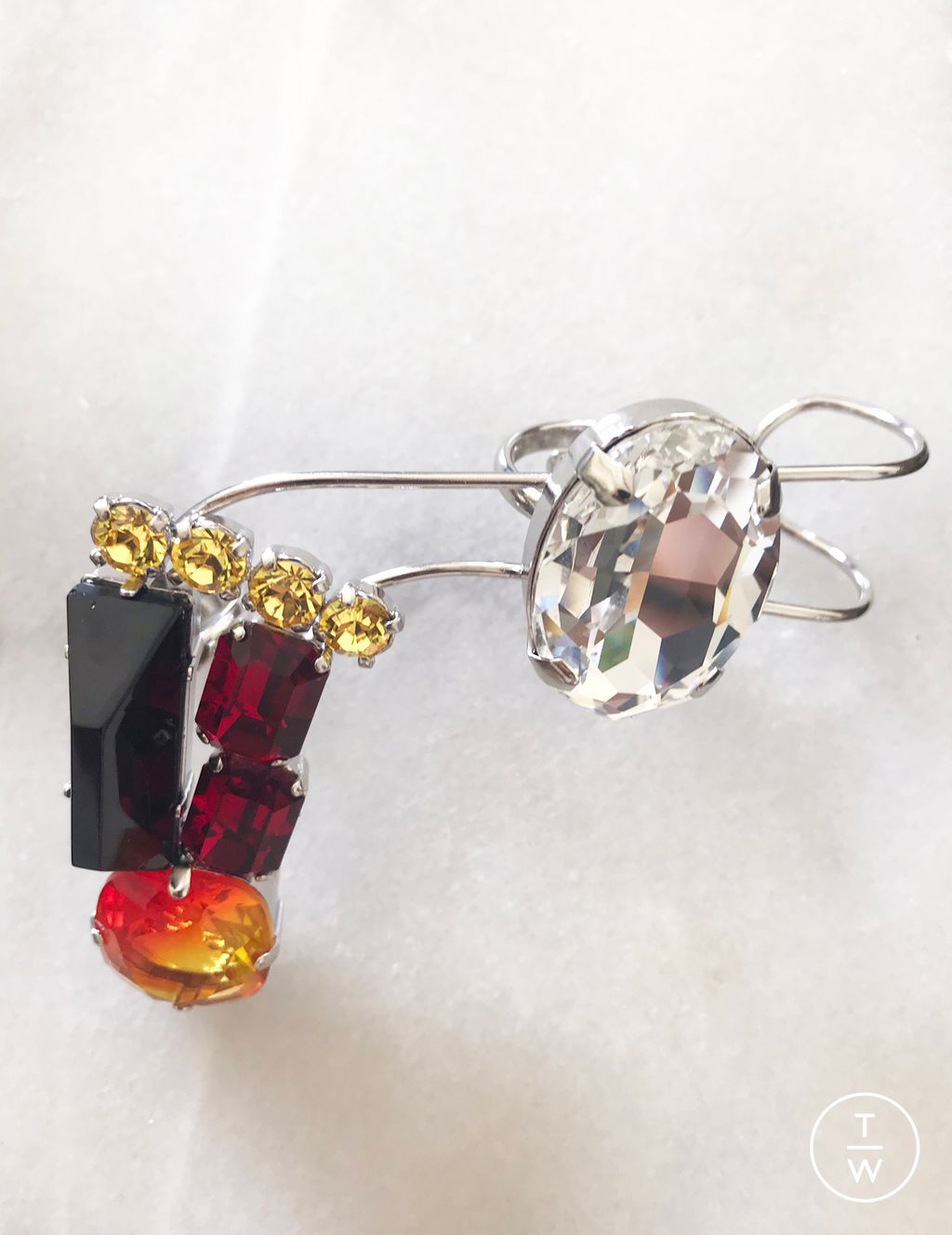 Fashion Week London Spring/Summer 2023 look 3 from the Masha Popova collection womenswear accessories