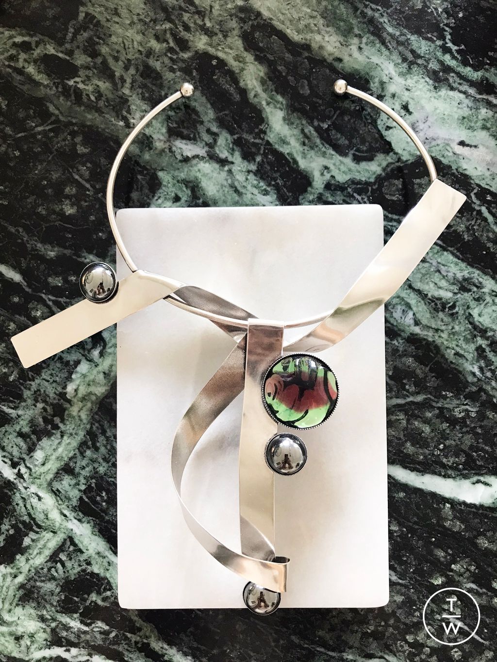 Fashion Week London Spring/Summer 2023 look 13 from the Masha Popova collection womenswear accessories