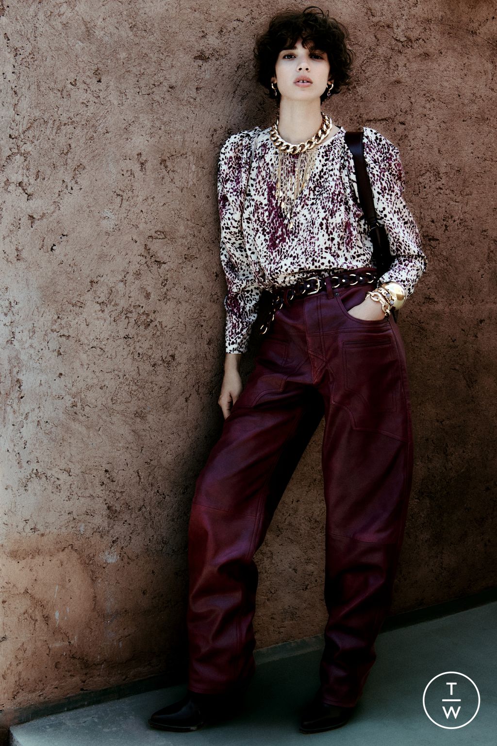 Fashion Week Paris Resort 2025 look 11 from the Isabel Marant collection womenswear
