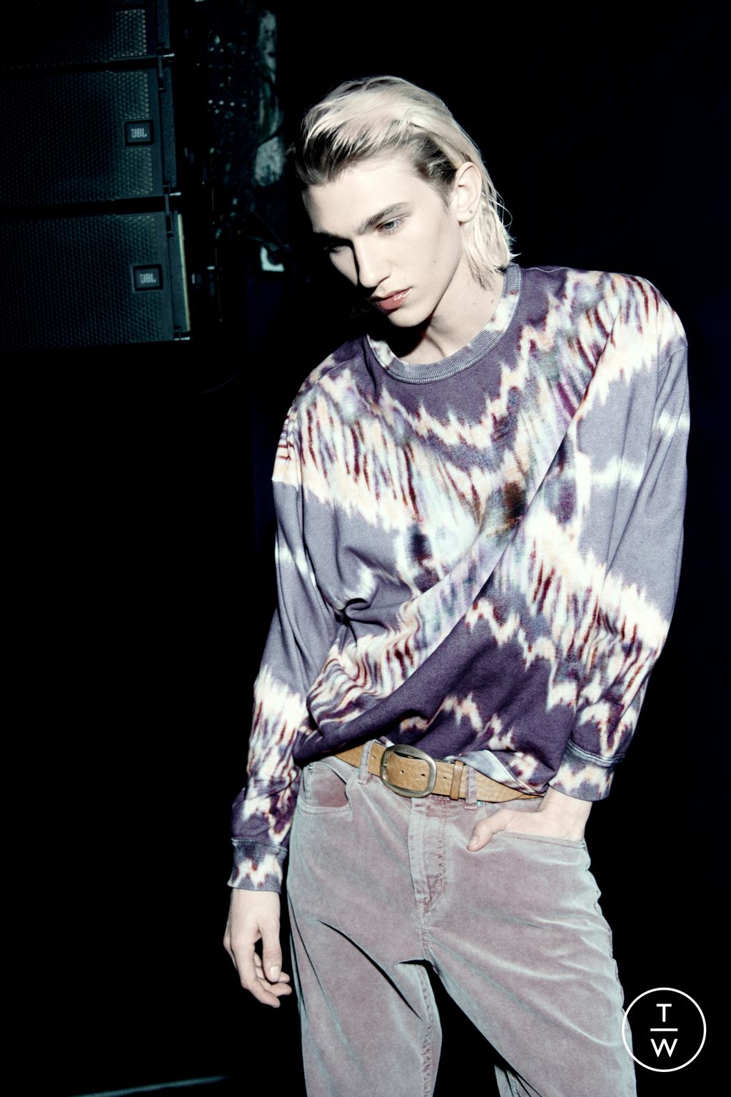 Fashion Week Paris Spring/Summer 2025 look 30 from the Isabel Marant collection menswear
