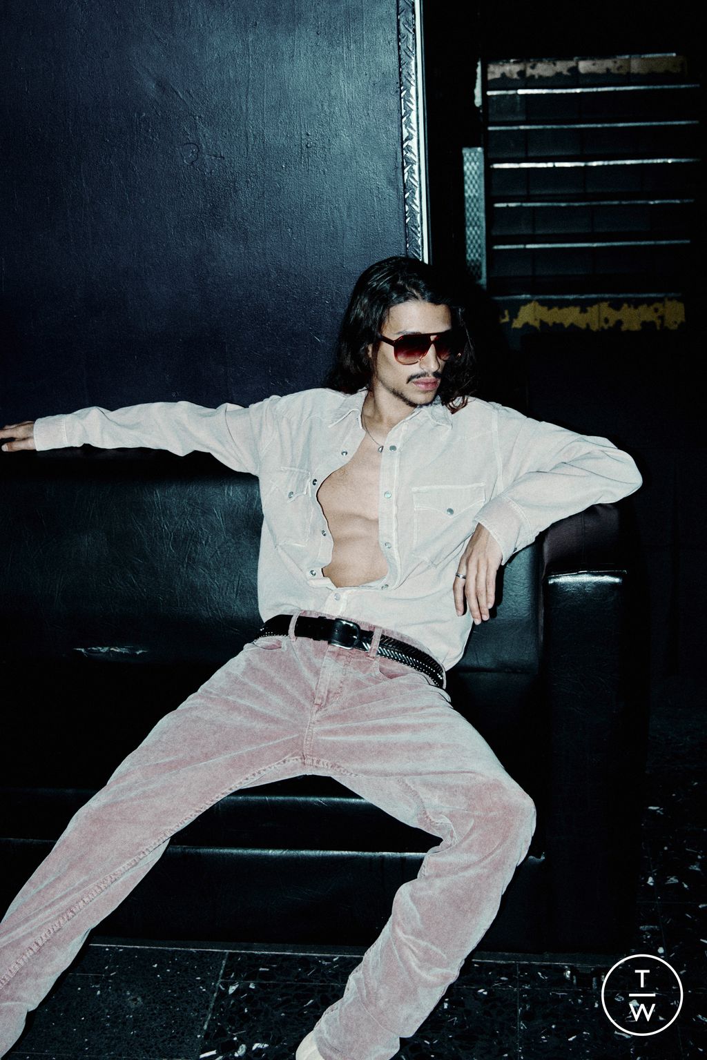 Fashion Week Paris Spring/Summer 2025 look 31 from the Isabel Marant collection menswear