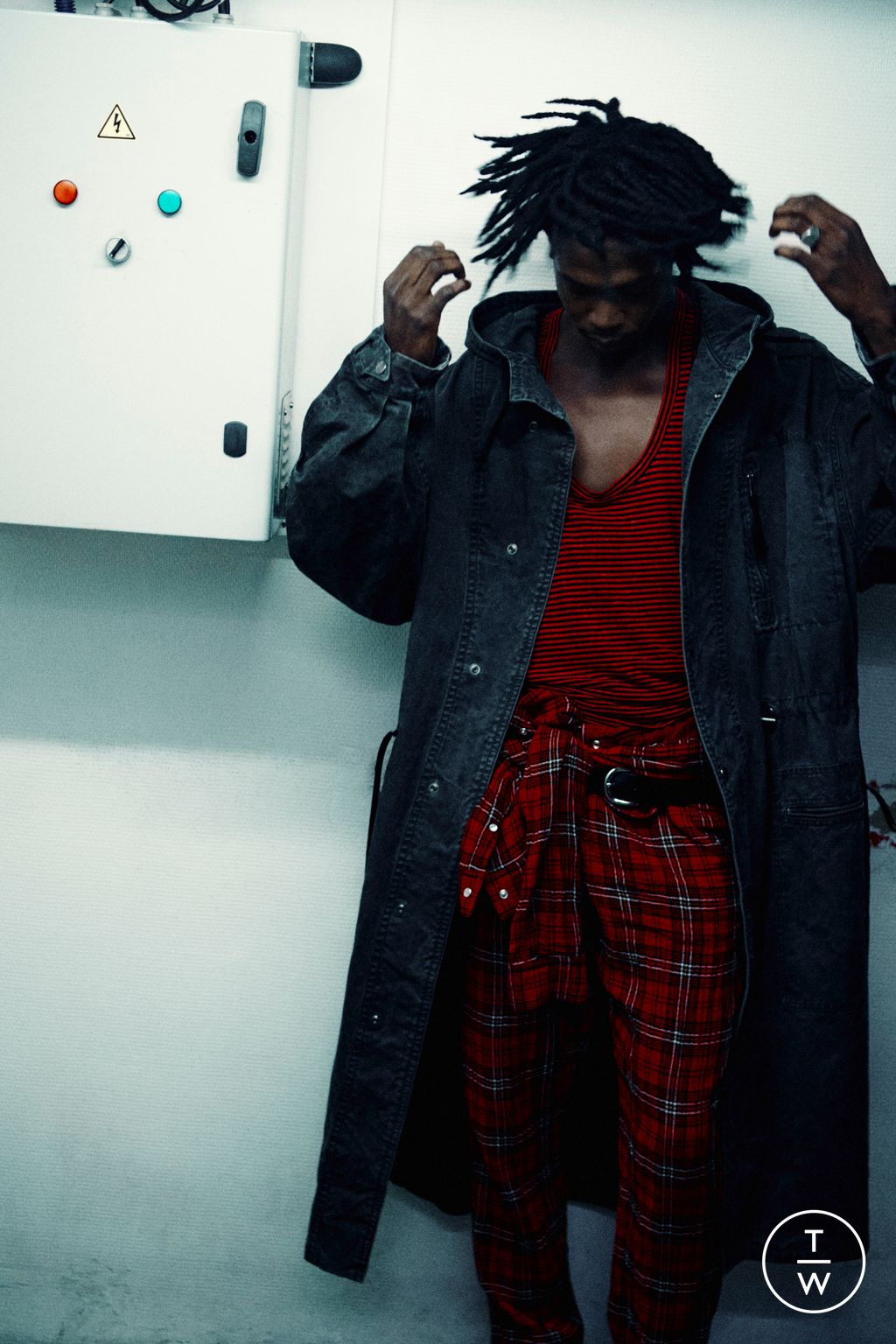 Fashion Week Paris Spring/Summer 2025 look 4 from the Isabel Marant collection menswear