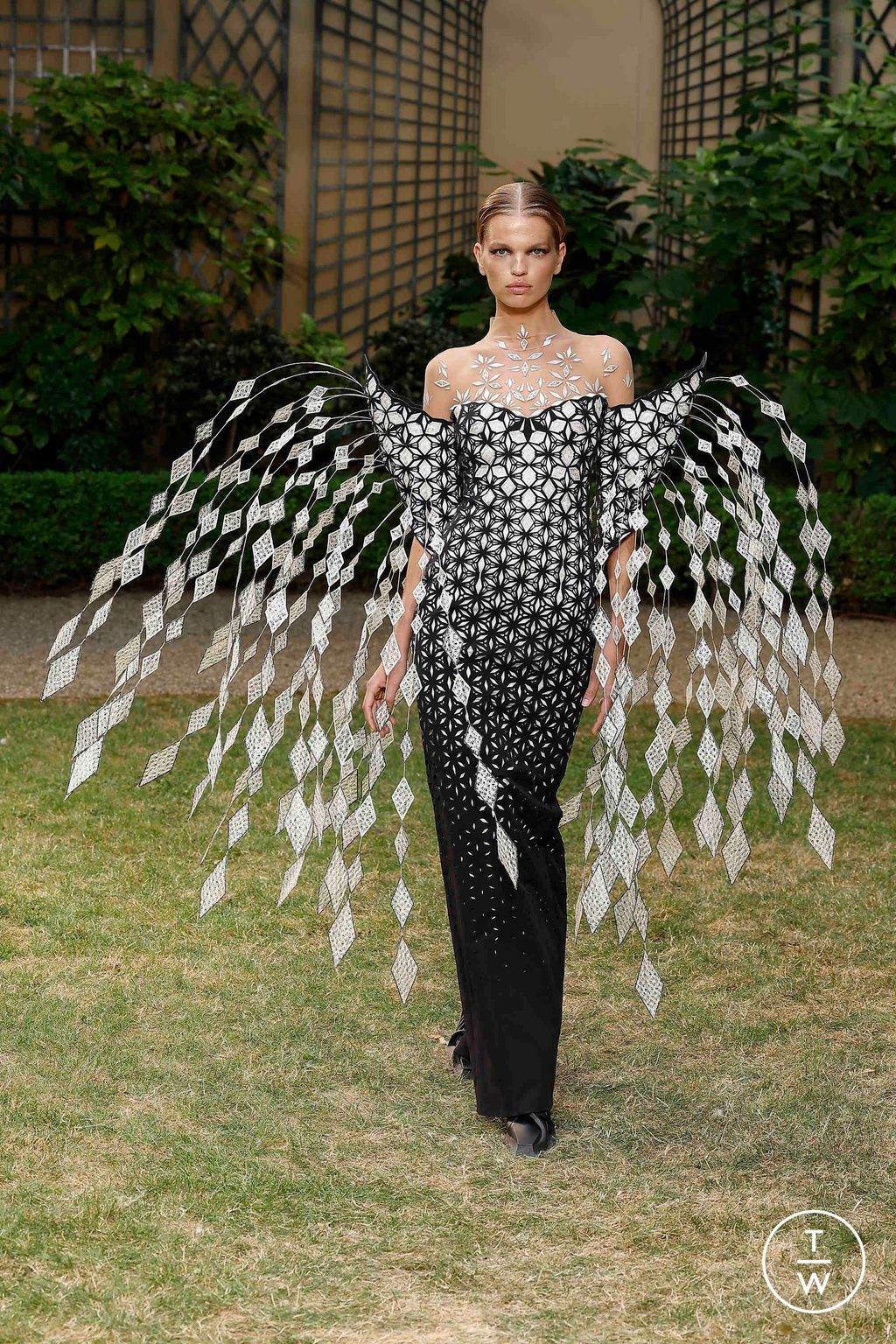Fashion Week Paris Fall/Winter 2023 look 16 from the Iris Van Herpen collection couture