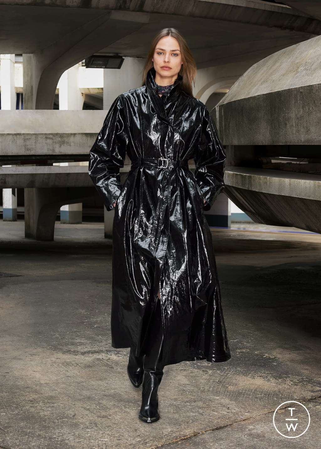 Fashion Week Paris Fall/Winter 2021 look 41 de la collection Isabel Marant womenswear