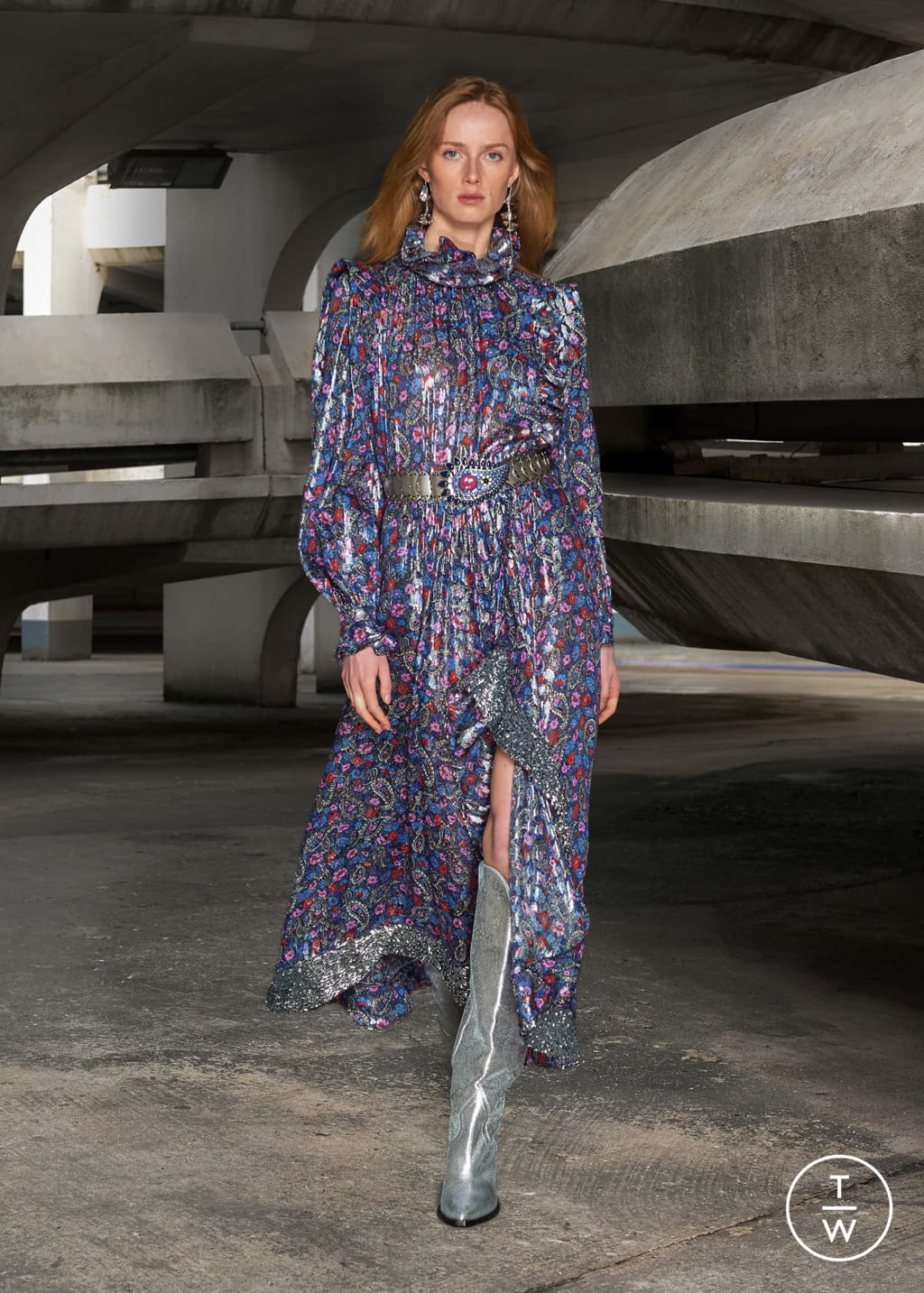 Fashion Week Paris Fall/Winter 2021 look 47 from the Isabel Marant collection womenswear