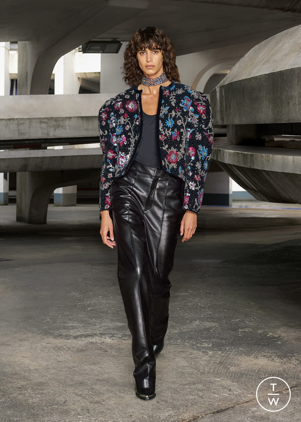 Fashion Week Paris Fall/Winter 2021 look 48 de la collection Isabel Marant womenswear