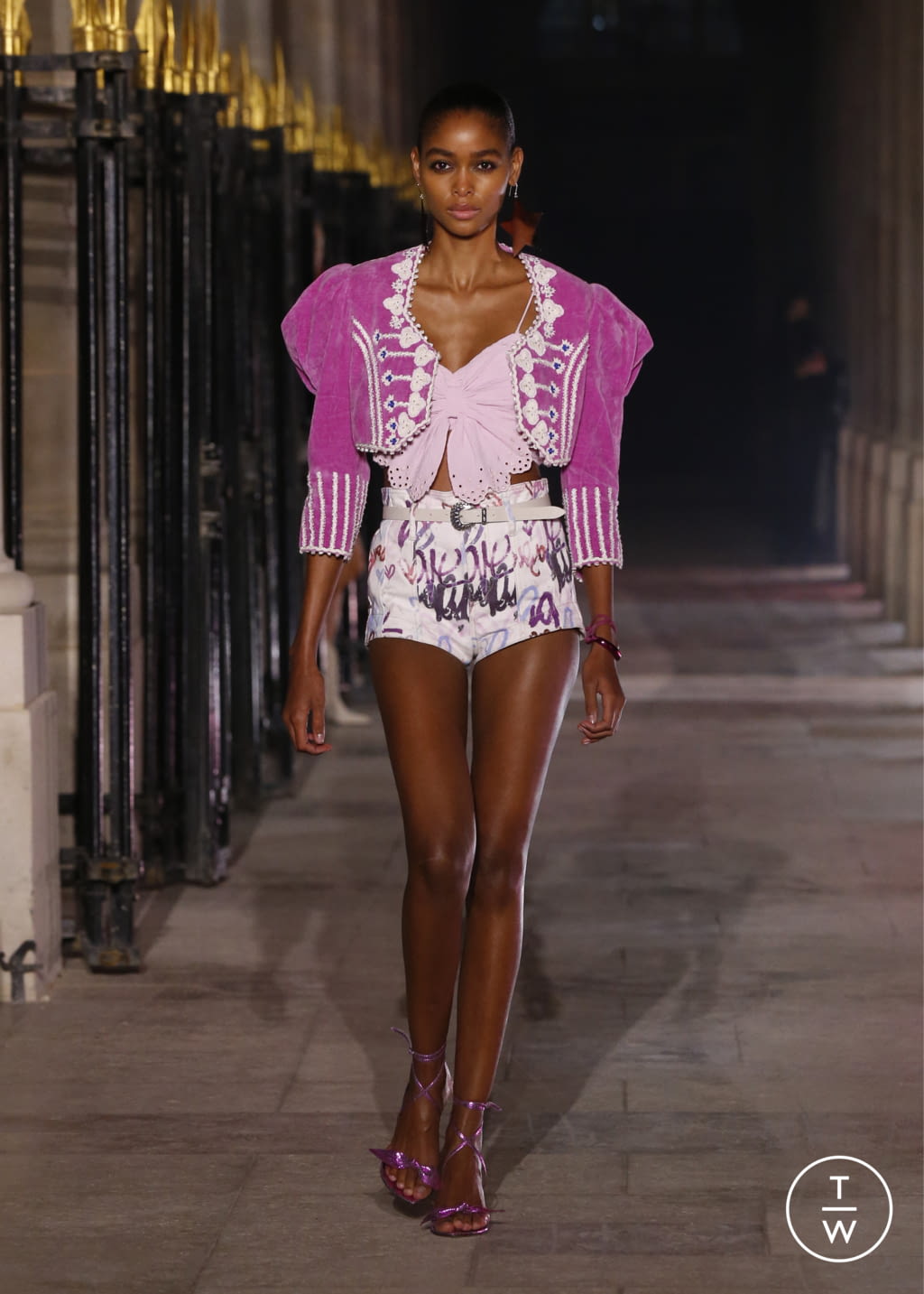 Fashion Week Paris Spring/Summer 2021 look 3 from the Isabel Marant collection womenswear