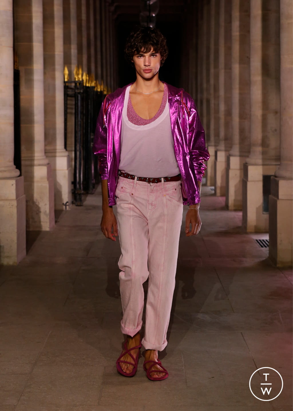 Fashion Week Paris Spring/Summer 2021 look 11 from the Isabel Marant collection 女装