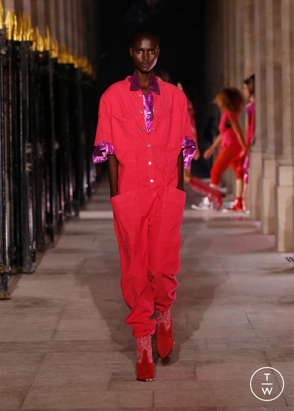 Fashion Week Paris Spring/Summer 2021 look 13 from the Isabel Marant collection 女装