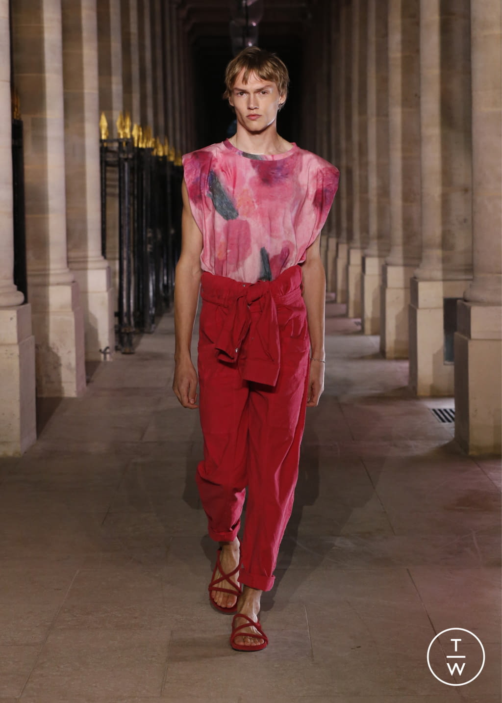 Fashion Week Paris Spring/Summer 2021 look 23 from the Isabel Marant collection womenswear