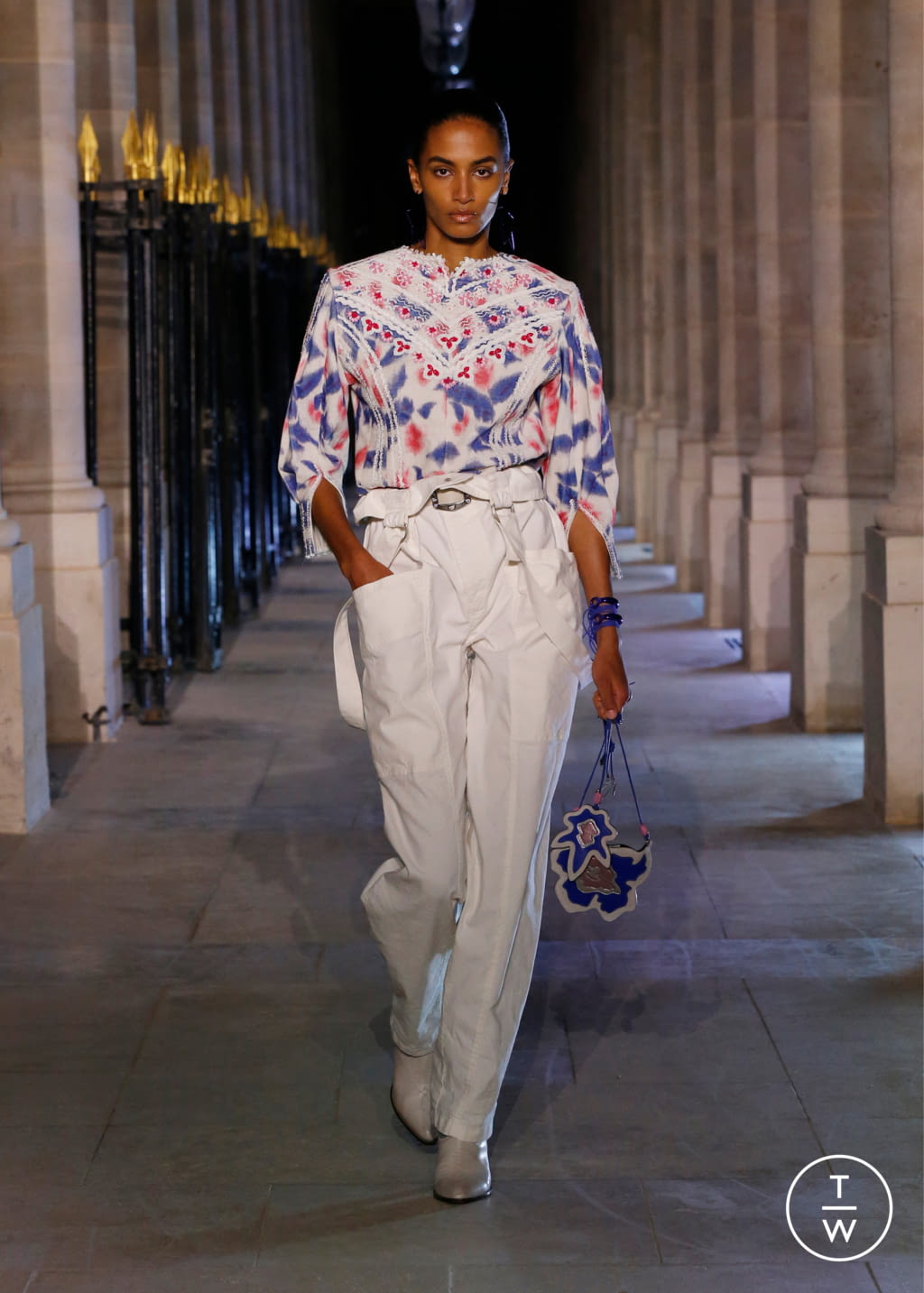 Fashion Week Paris Spring/Summer 2021 look 28 de la collection Isabel Marant womenswear