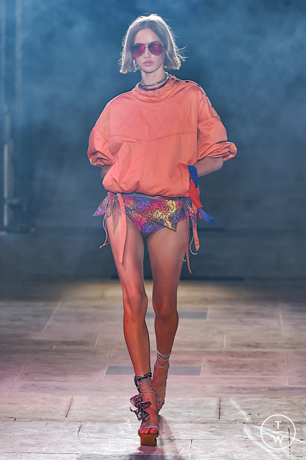 Fashion Week Paris Spring/Summer 2022 look 2 from the Isabel Marant collection 女装