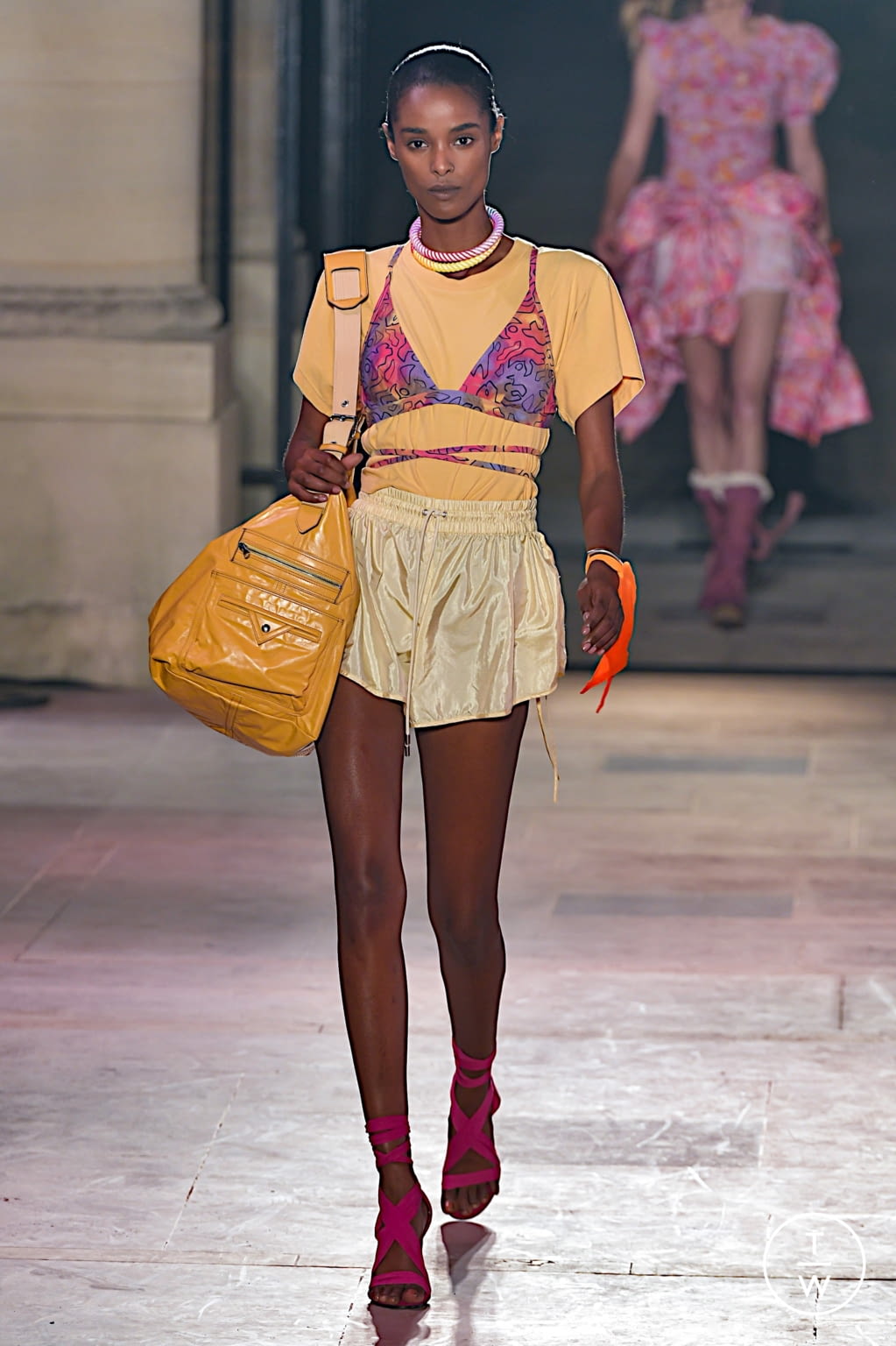 Fashion Week Paris Spring/Summer 2022 look 5 from the Isabel Marant collection womenswear