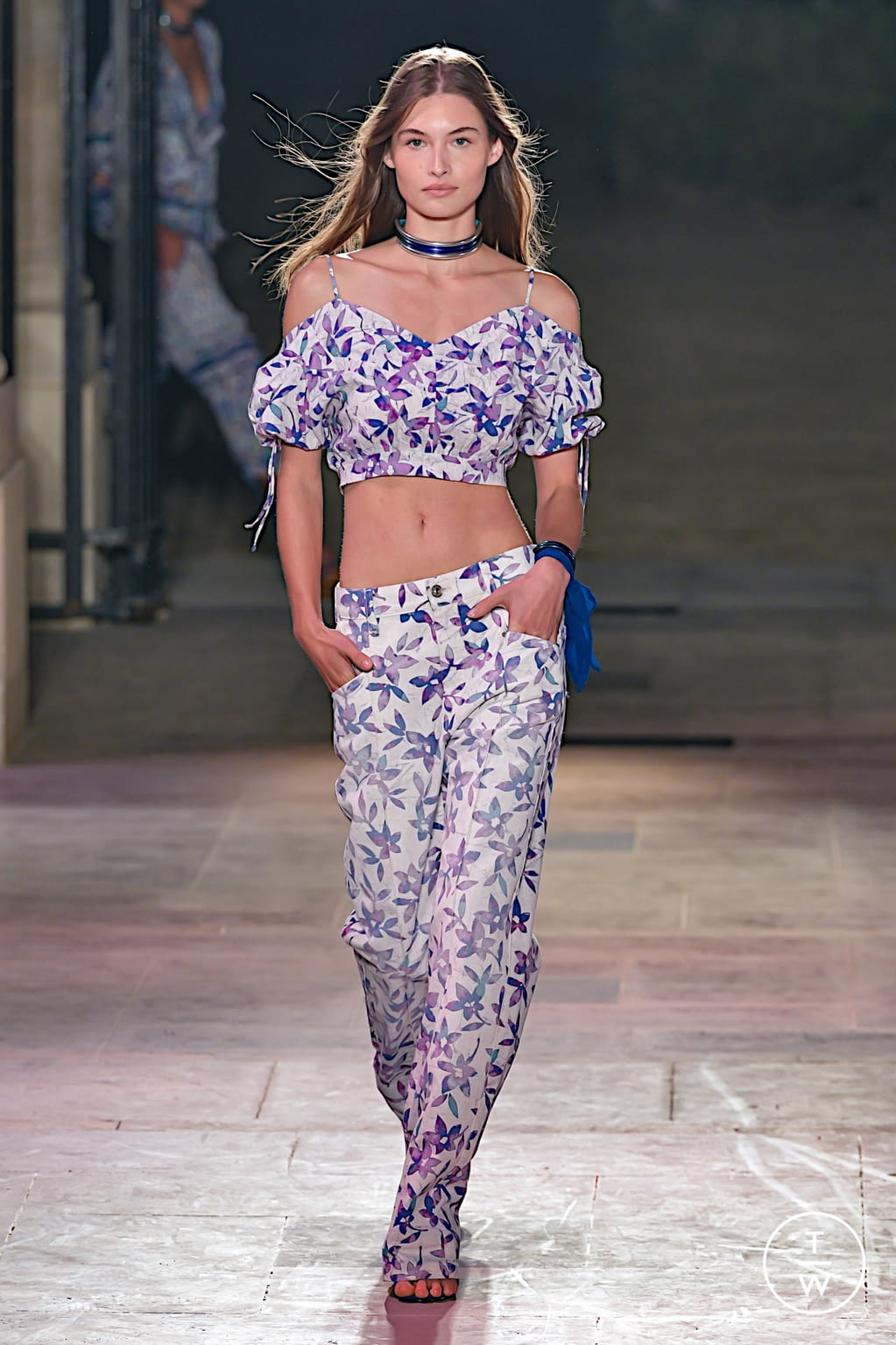 Fashion Week Paris Spring/Summer 2022 look 33 from the Isabel Marant collection womenswear
