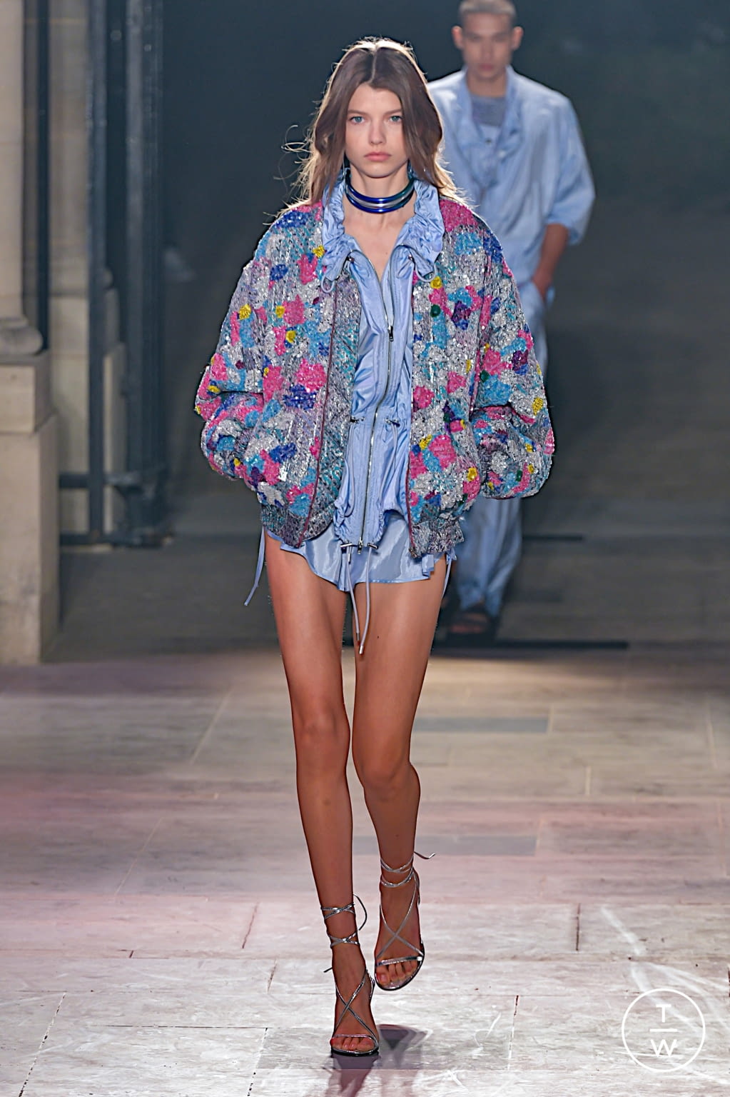 Fashion Week Paris Spring/Summer 2022 look 36 from the Isabel Marant collection 女装