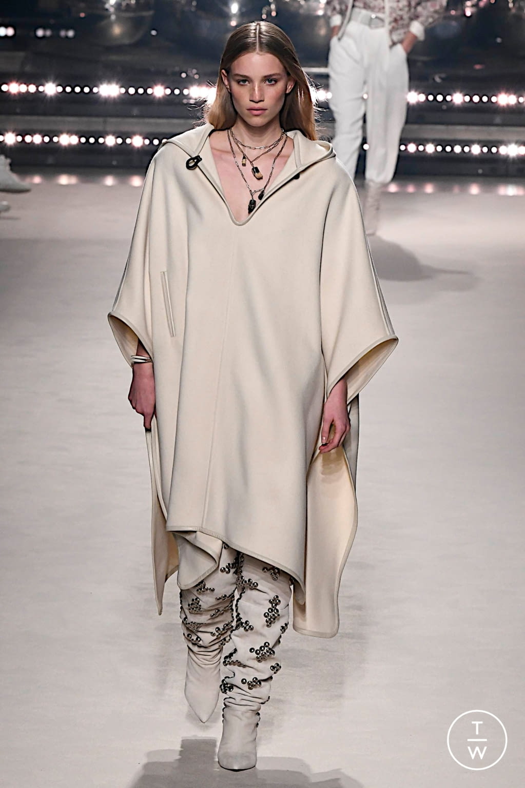 Fashion Week Paris Fall/Winter 2020 look 1 from the Isabel Marant collection womenswear