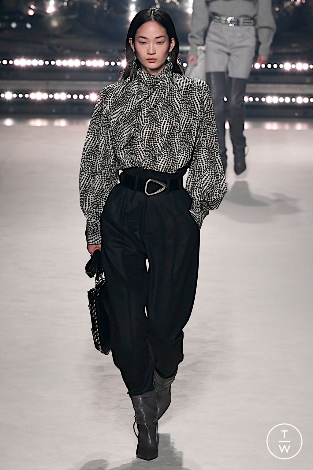 Fashion Week Paris Fall/Winter 2020 look 15 de la collection Isabel Marant womenswear