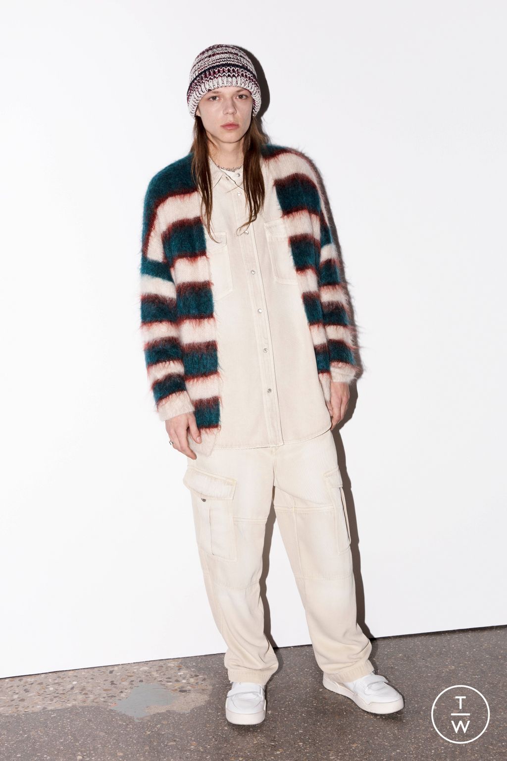 Fashion Week Paris Fall/Winter 2023 look 15 from the Isabel Marant collection 男装