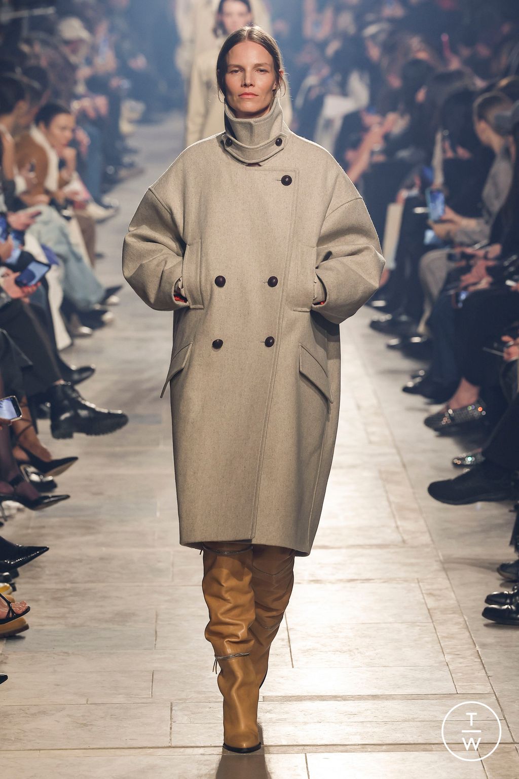 Fashion Week Paris Fall/Winter 2023 look 3 from the Isabel Marant collection womenswear