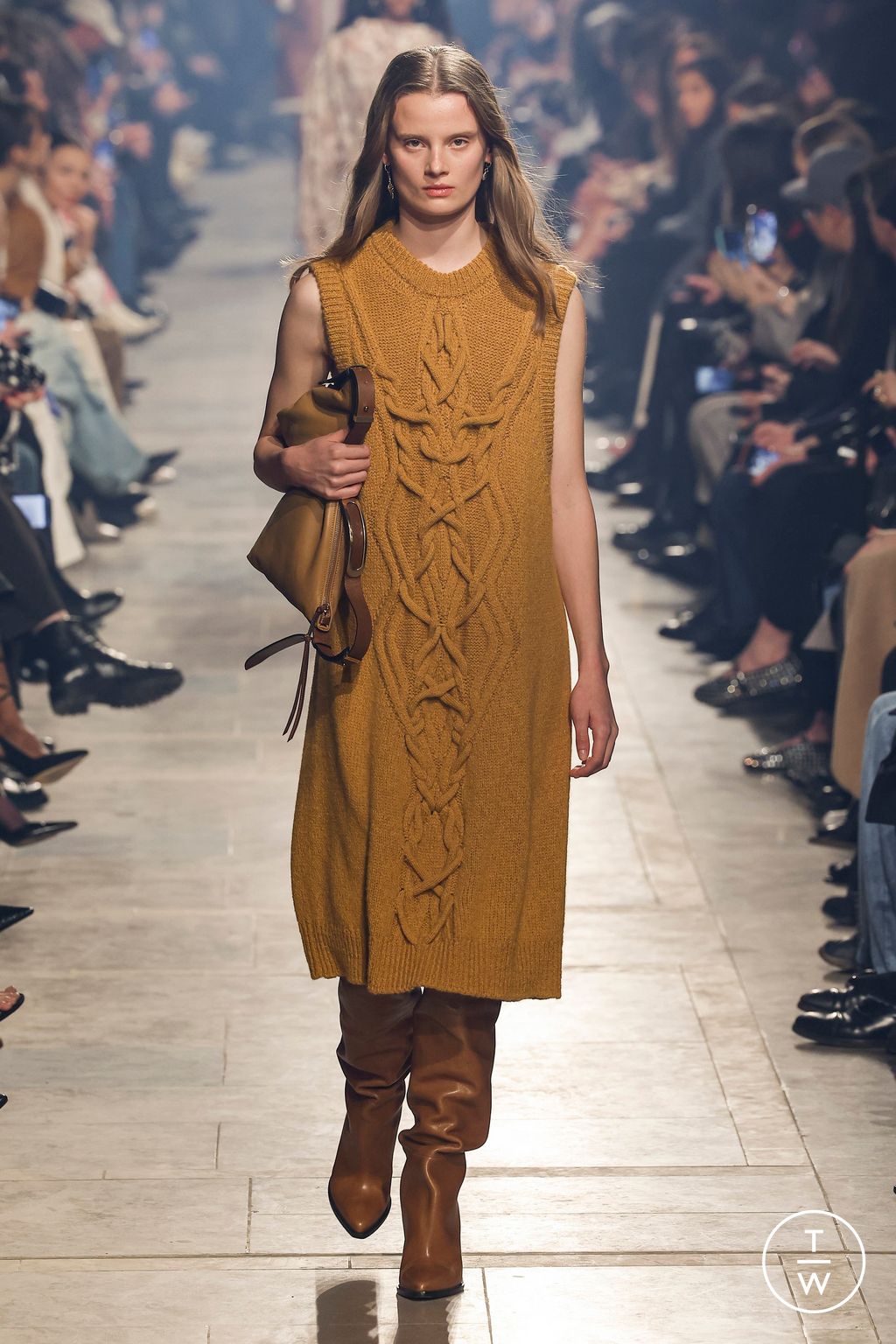 Fashion Week Paris Fall/Winter 2023 look 12 from the Isabel Marant collection womenswear