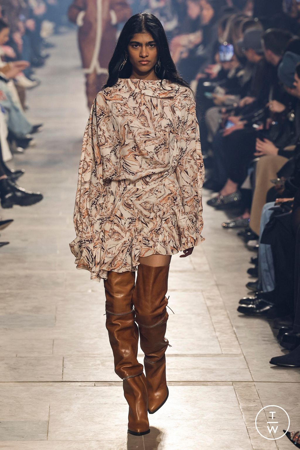 Fashion Week Paris Fall/Winter 2023 look 13 from the Isabel Marant collection womenswear