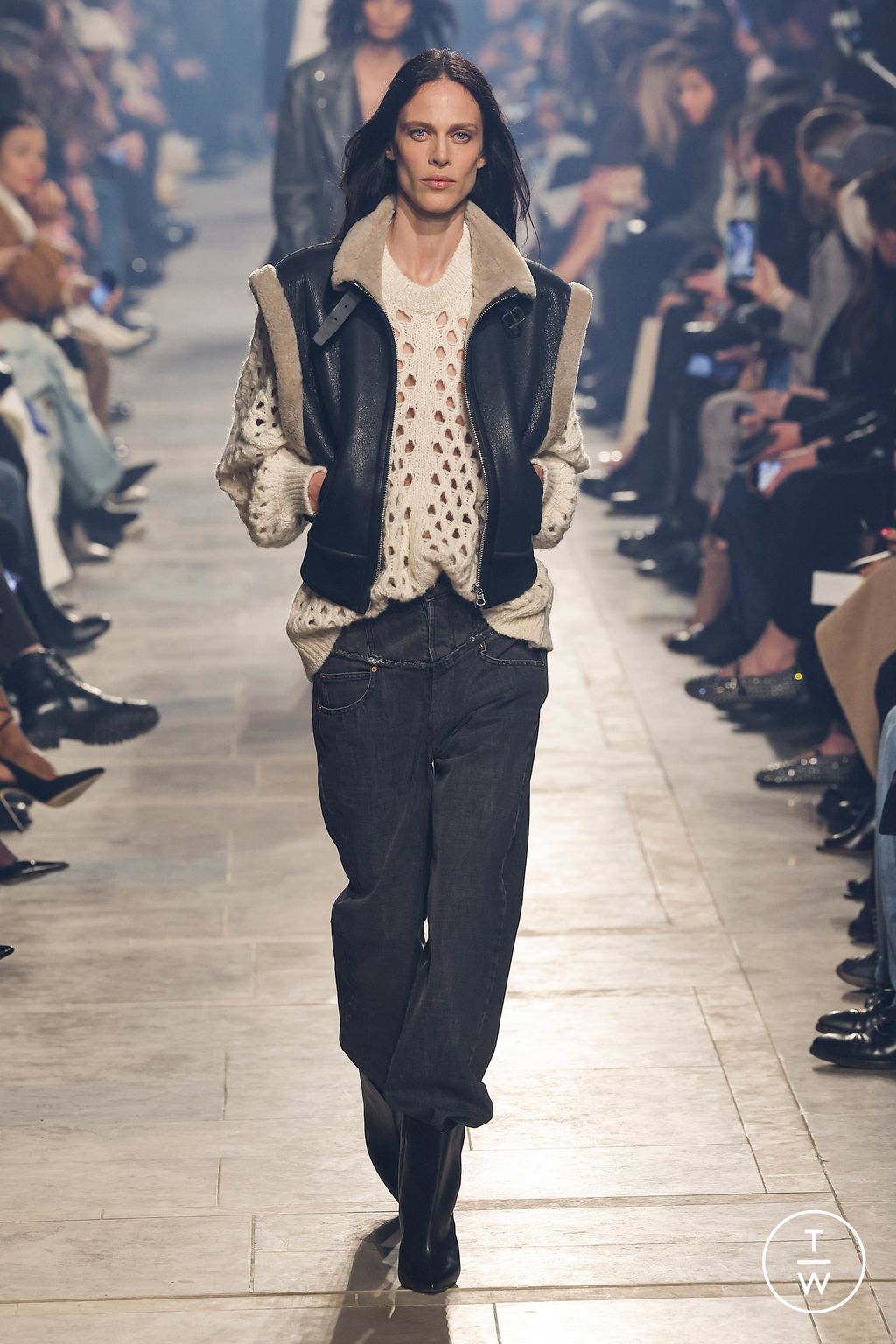Fashion Week Paris Fall/Winter 2023 look 22 from the Isabel Marant collection womenswear