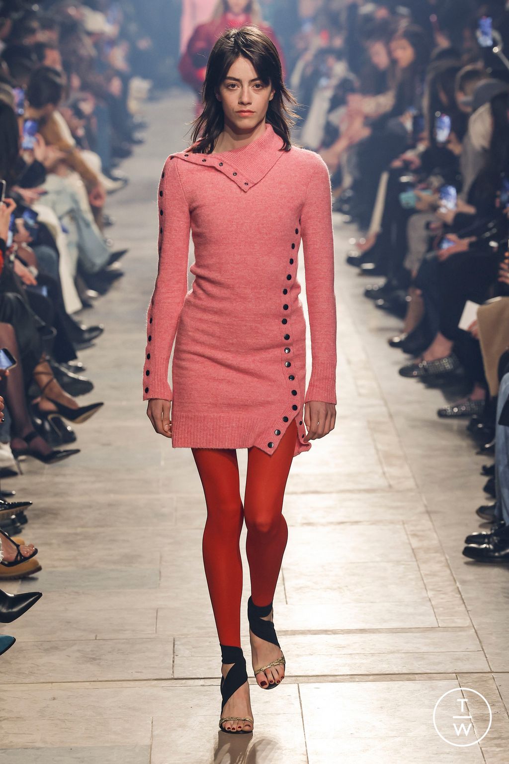 Fashion Week Paris Fall/Winter 2023 look 32 de la collection Isabel Marant womenswear