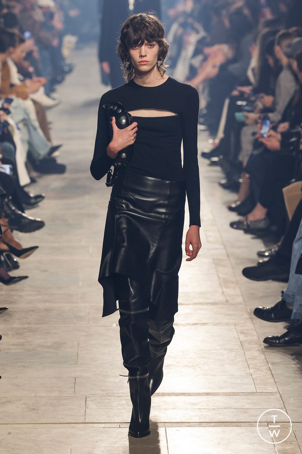 Fashion Week Paris Fall/Winter 2023 look 40 de la collection Isabel Marant womenswear