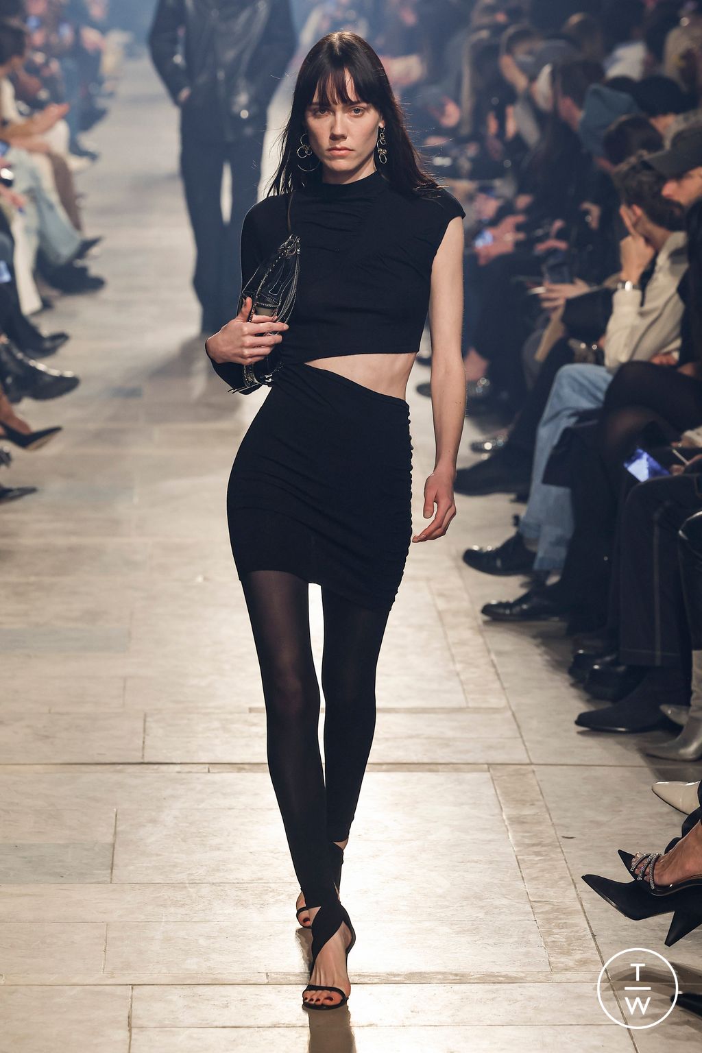 Fashion Week Paris Fall/Winter 2023 look 44 de la collection Isabel Marant womenswear