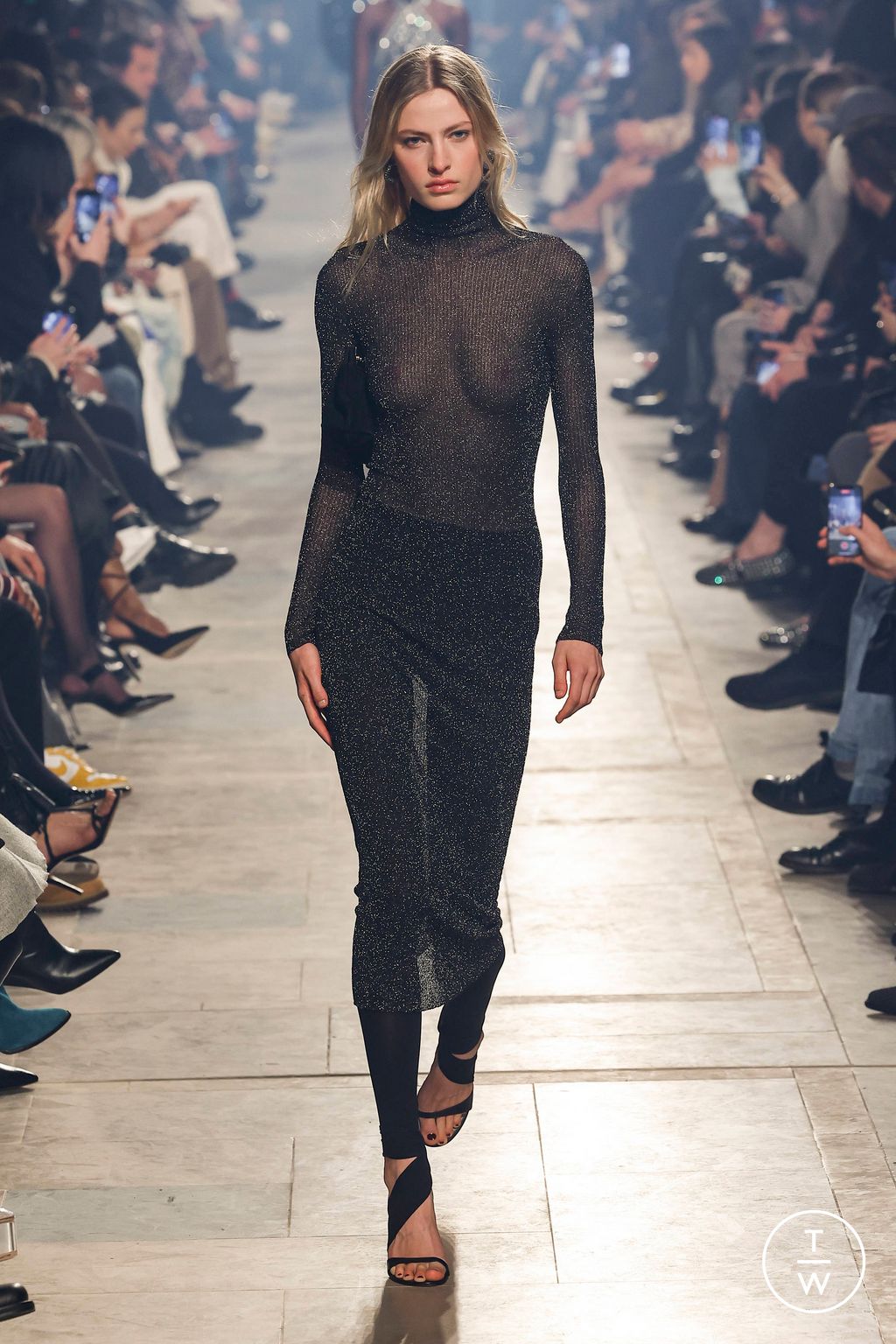 Fashion Week Paris Fall/Winter 2023 look 54 de la collection Isabel Marant womenswear